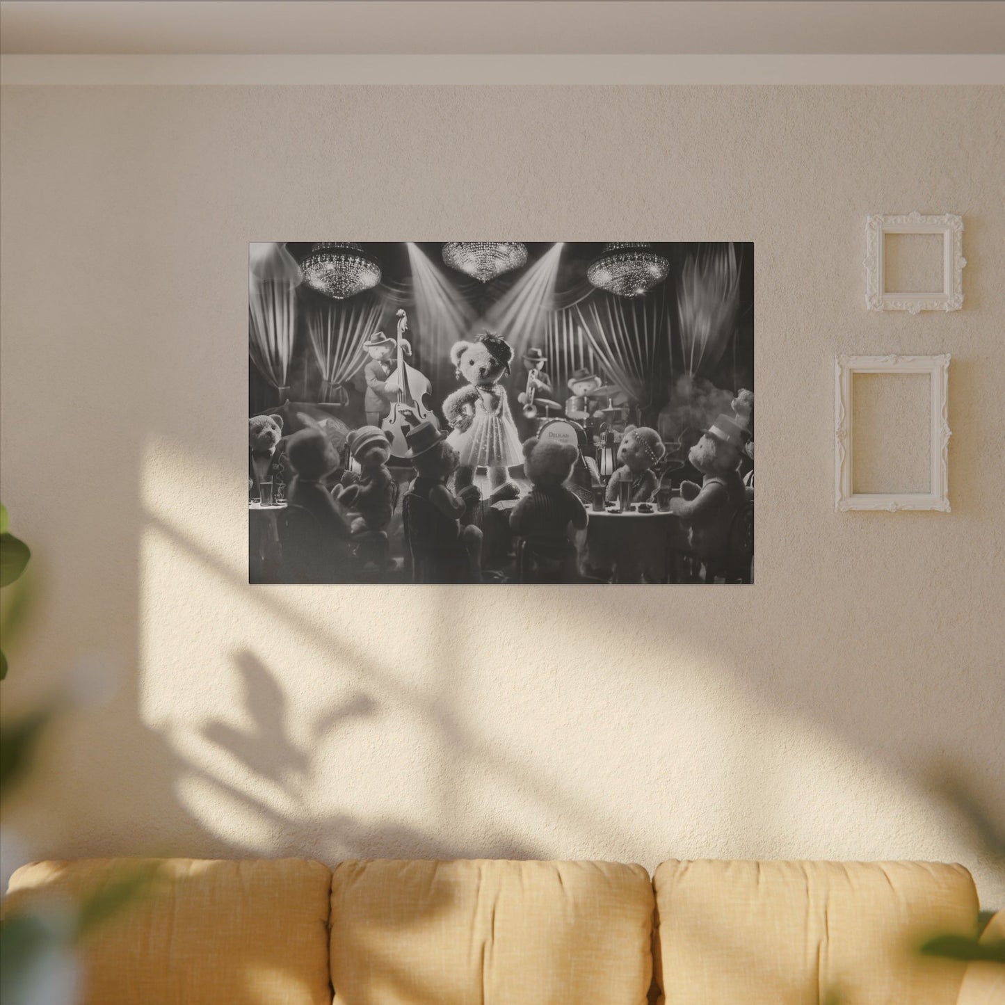 Delilah and the Bear Bottom Band by Andrew McCarter - Giclée Print Canvas
