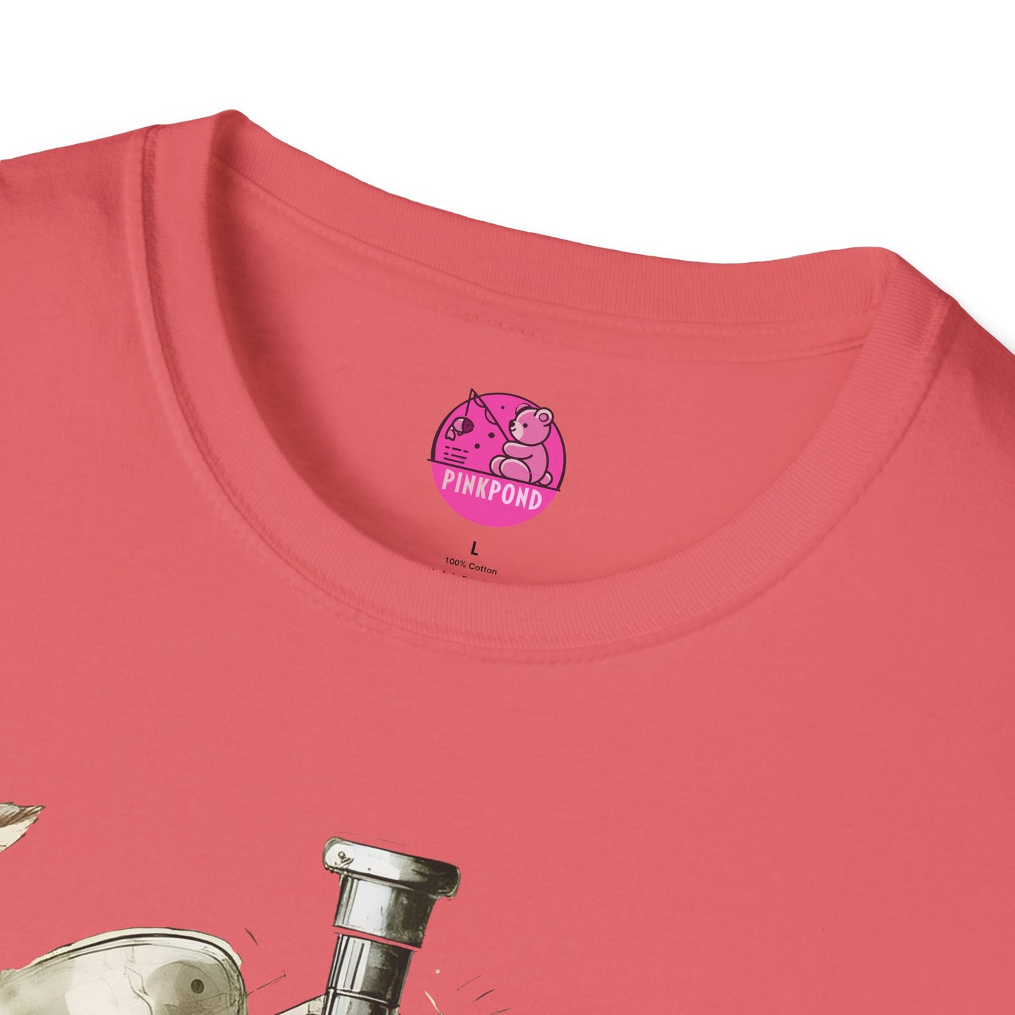 Steampunk T-Shirt 'Breathe In, Wind Up' PinkPond Tee