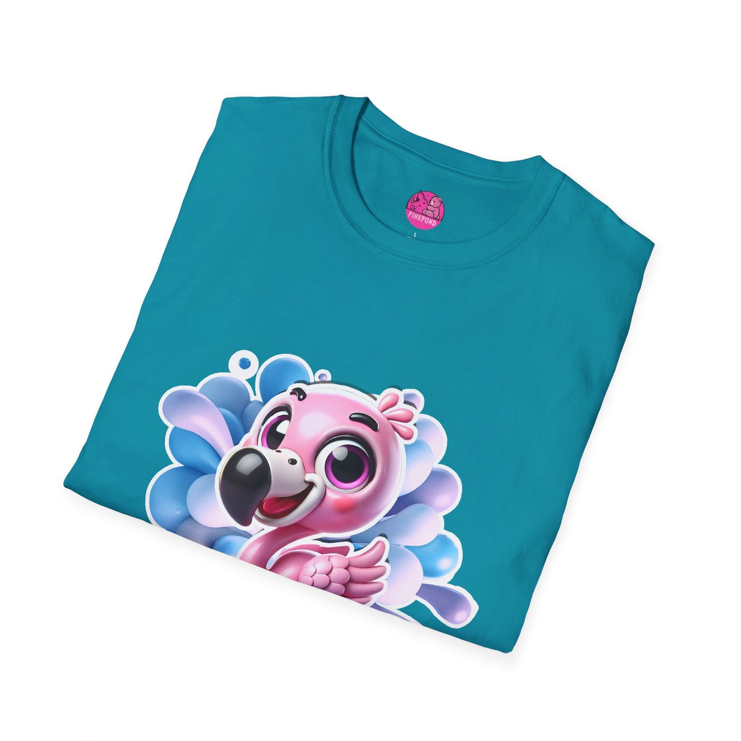 Fun and Colourful Fernando the Flamingo Unisex T-shirt