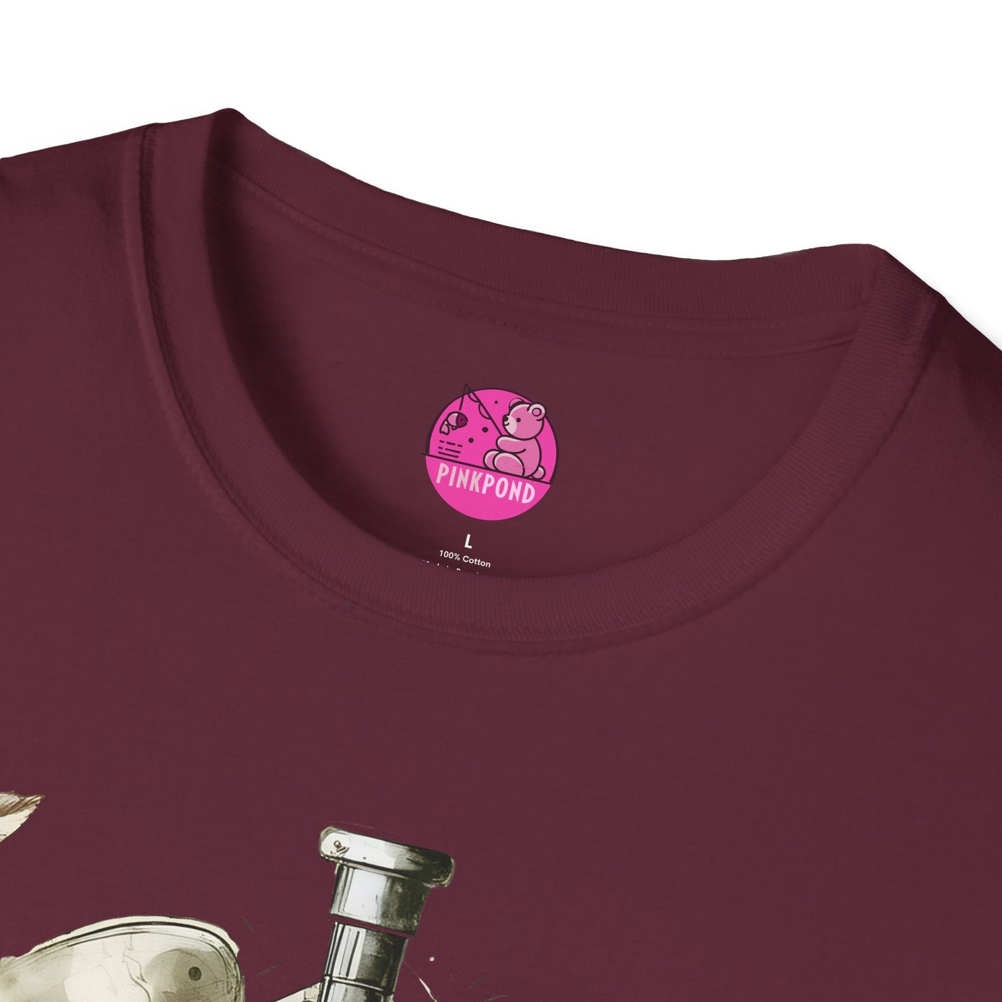 Steampunk T-Shirt 'Breathe In, Wind Up' PinkPond Tee