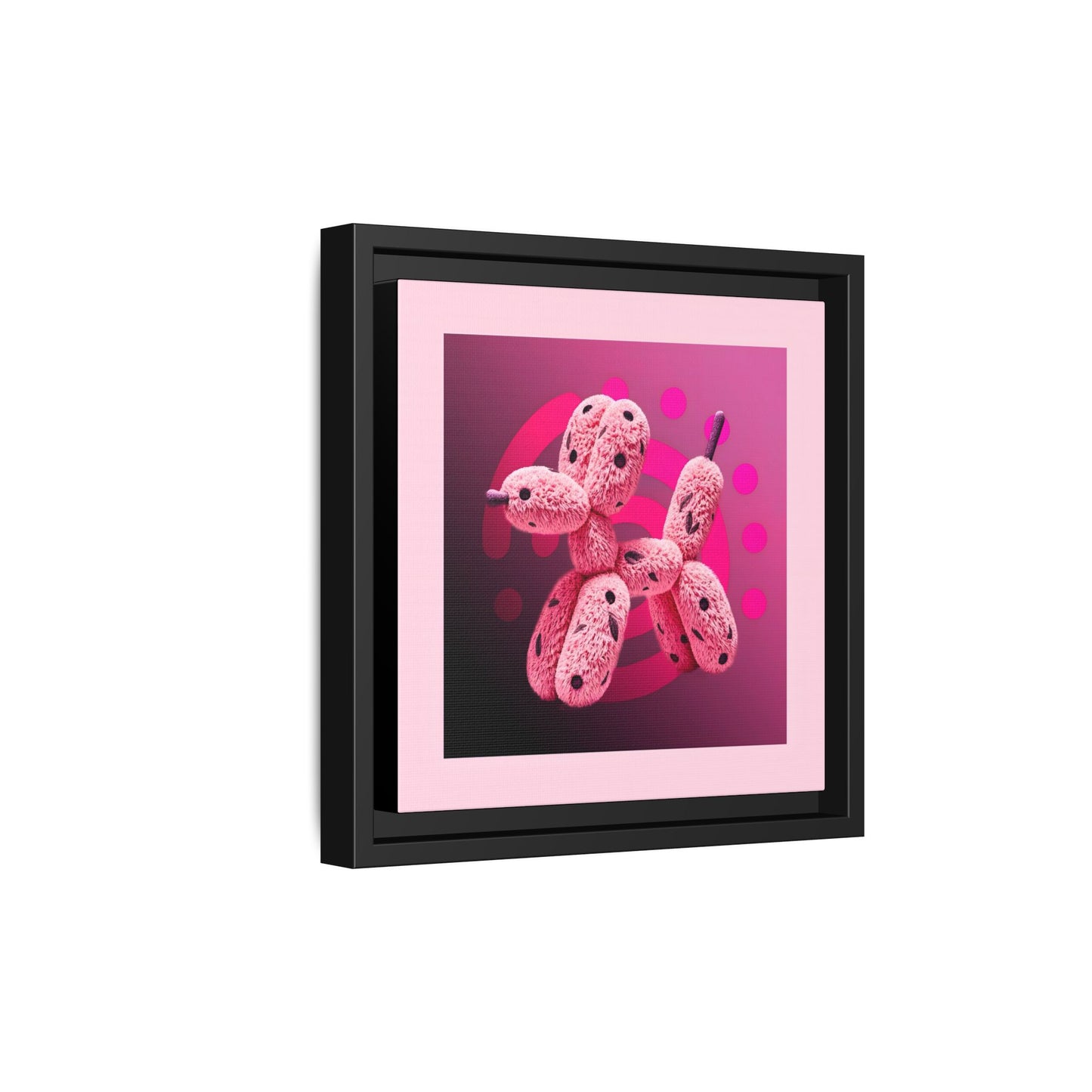 Canvas Art Print - Furry Balloon Dog