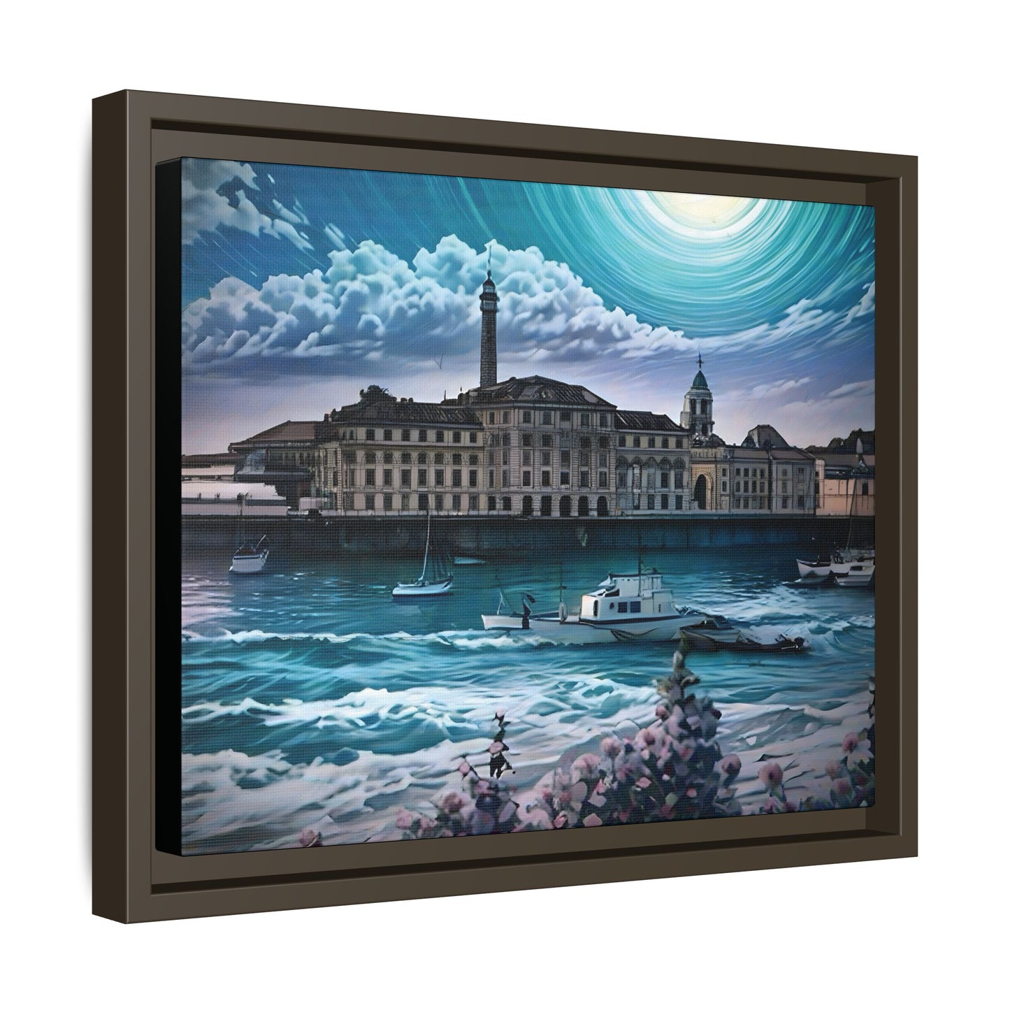 Tides of Time – Royal William Yard by Andrew McCarter - Canvas Print