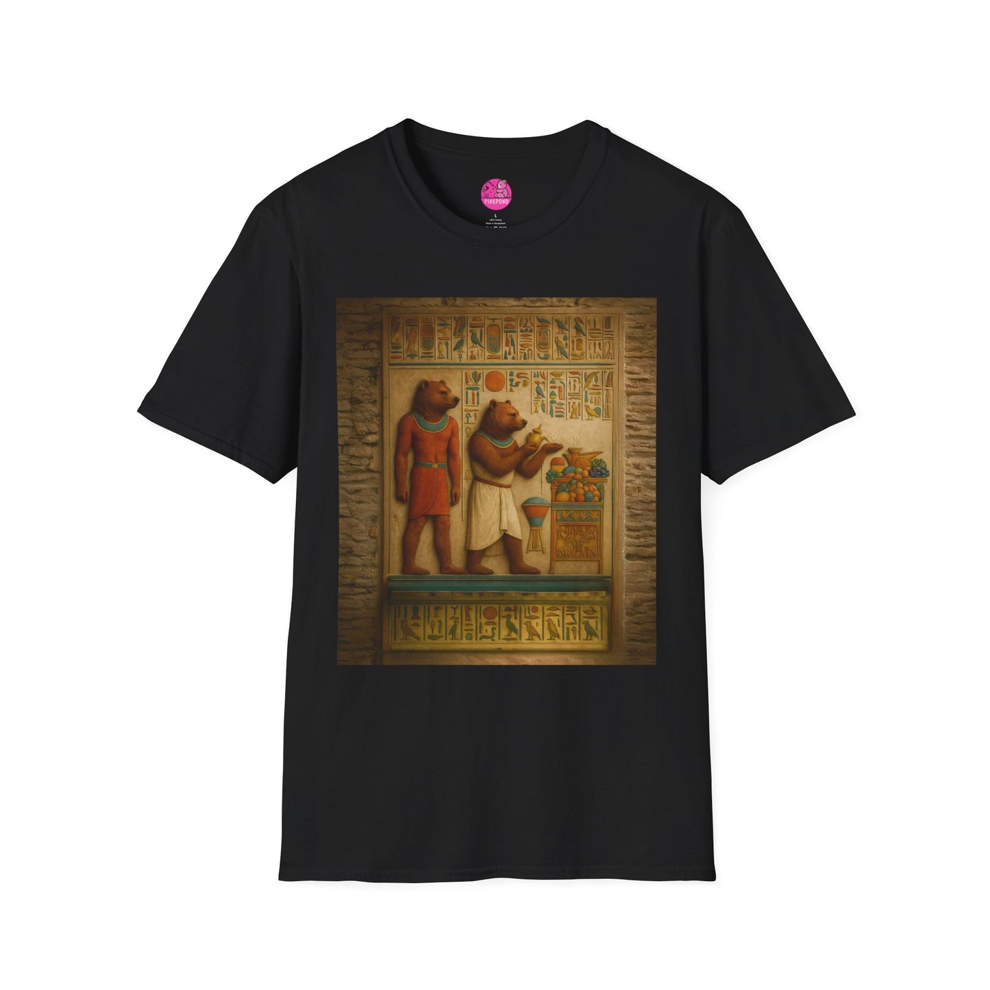Bear Offering Softstyle Tee - PinkPond Heritage Collection