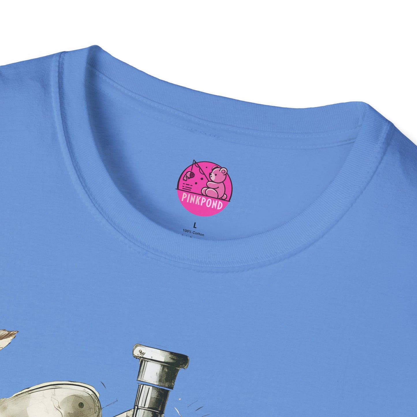 Steampunk T-Shirt 'Breathe In, Wind Up' PinkPond Tee
