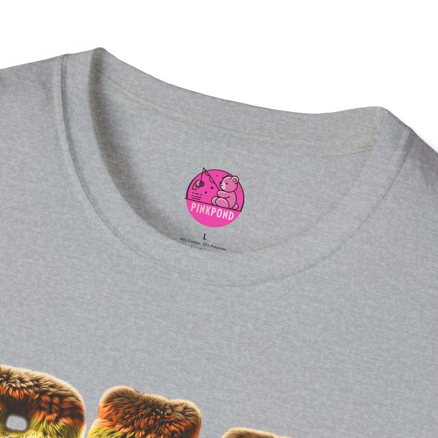 Pride Fur T-Shirt - Bad Cub Bear Pride Tee