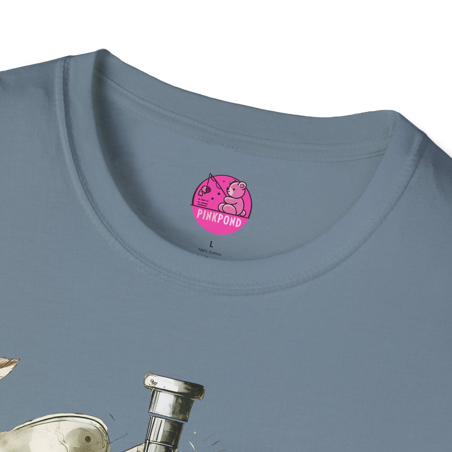 Steampunk T-Shirt 'Breathe In, Wind Up' PinkPond Tee