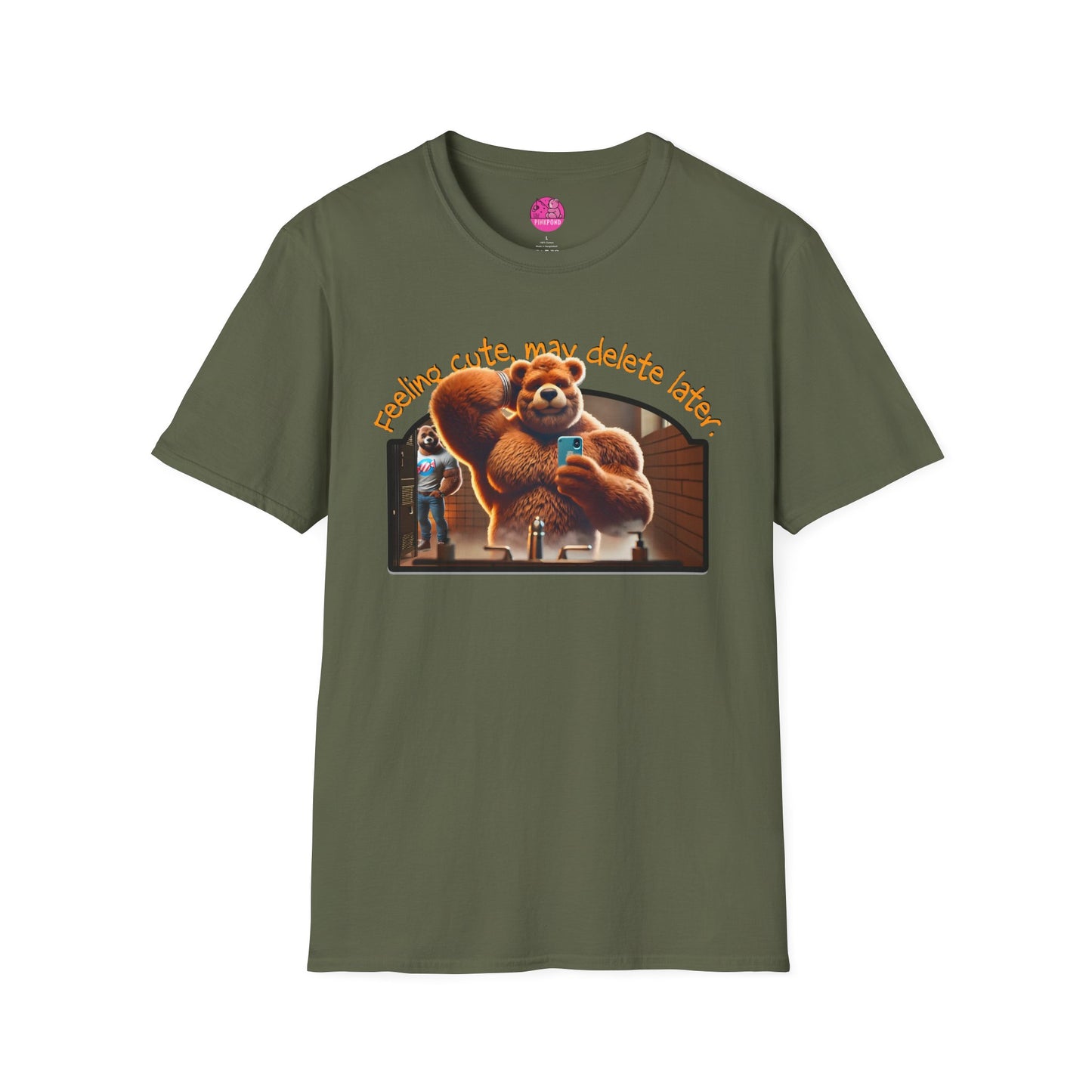 Feeling Cute Bear Selfie T-Shirt