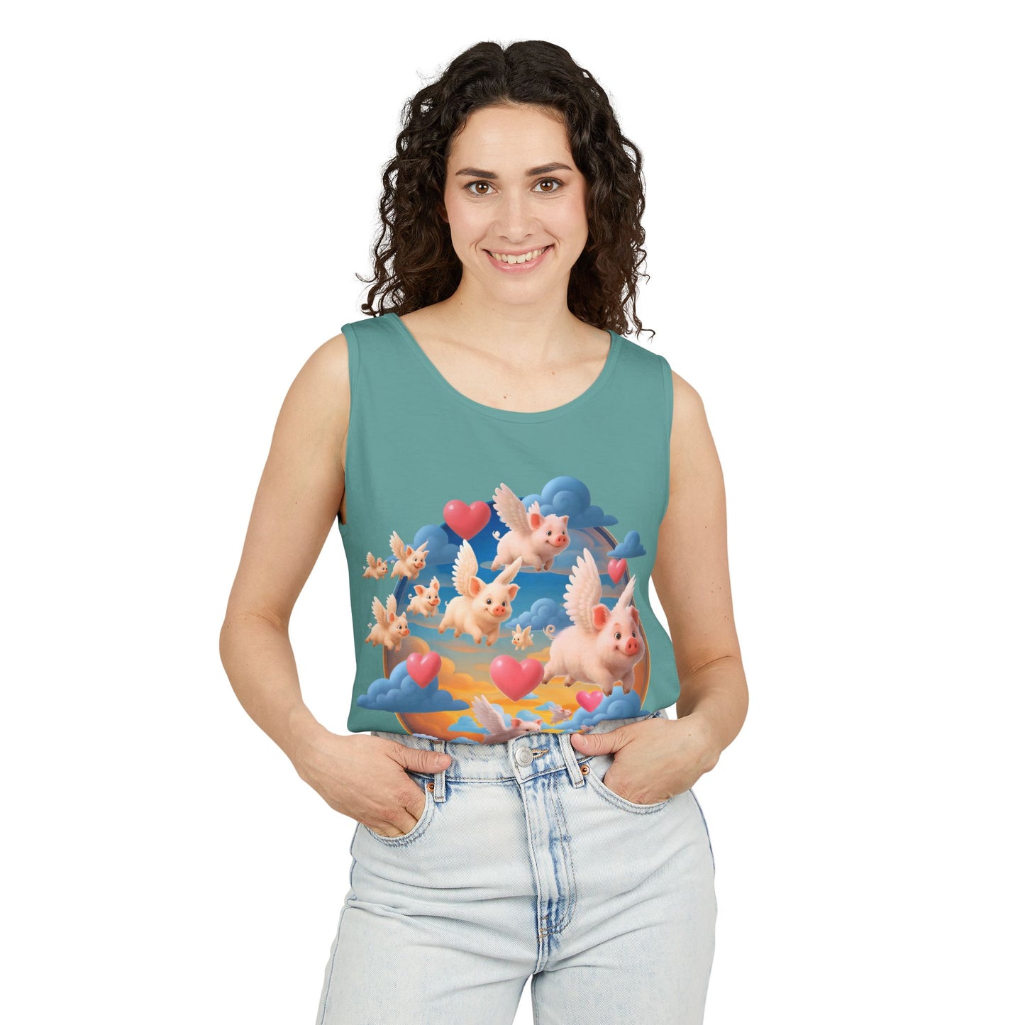 Pigs Might Fly Tank Top