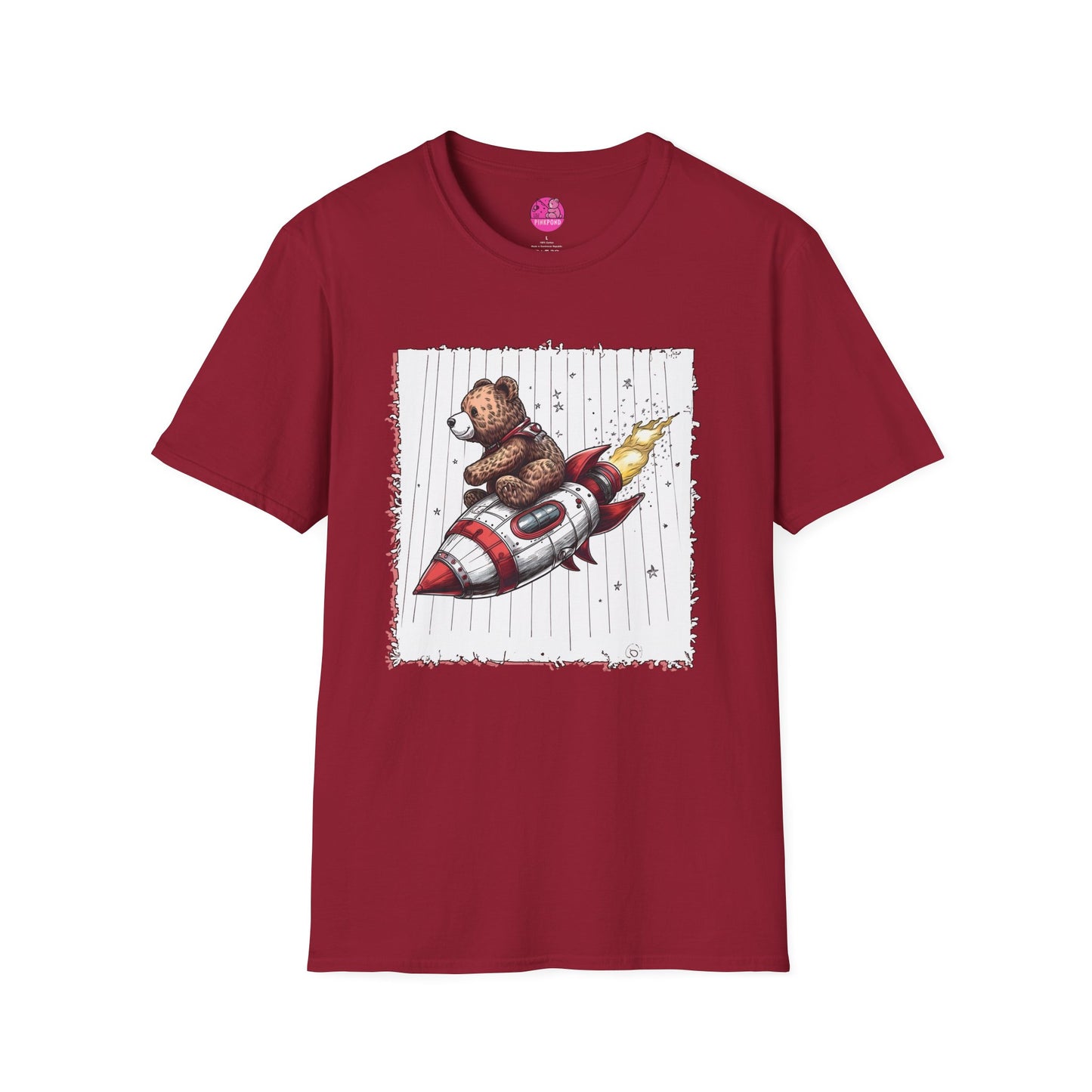 Teddy Bear Rocket Adventure T-Shirt