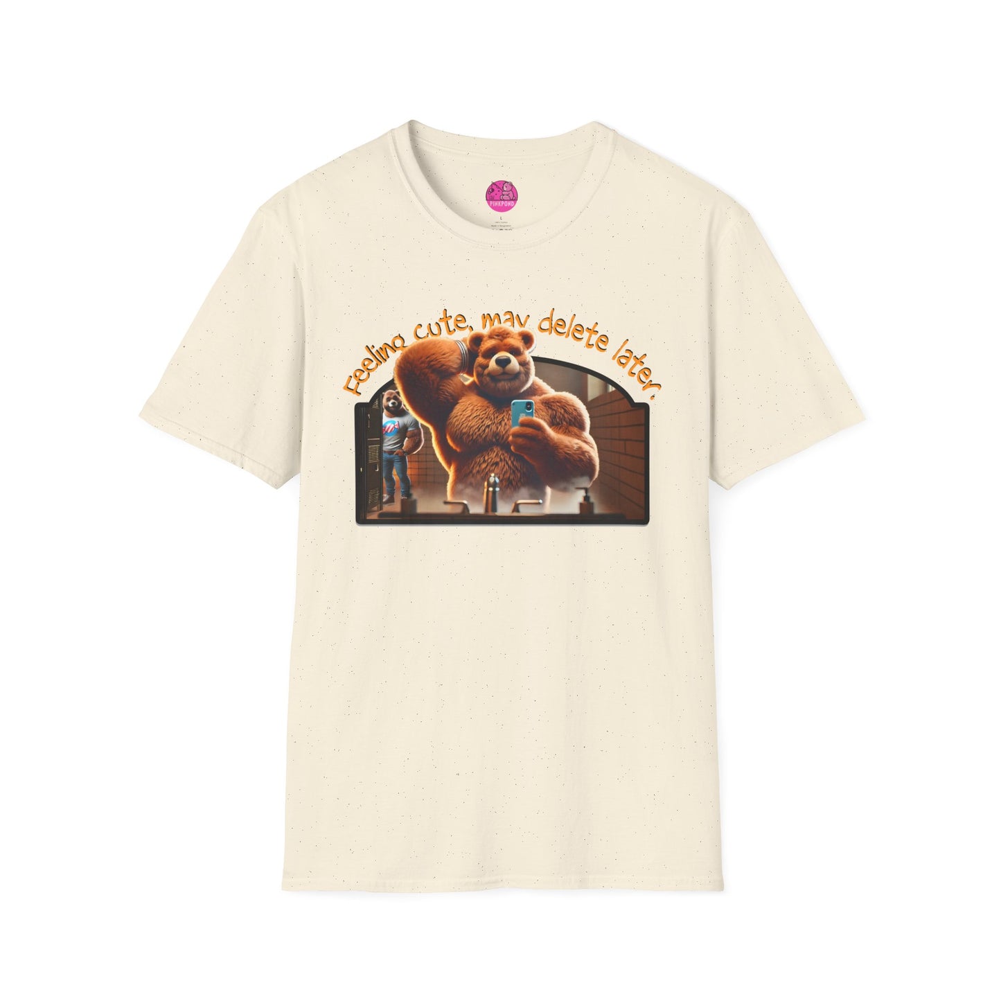 Feeling Cute Bear Selfie T-Shirt