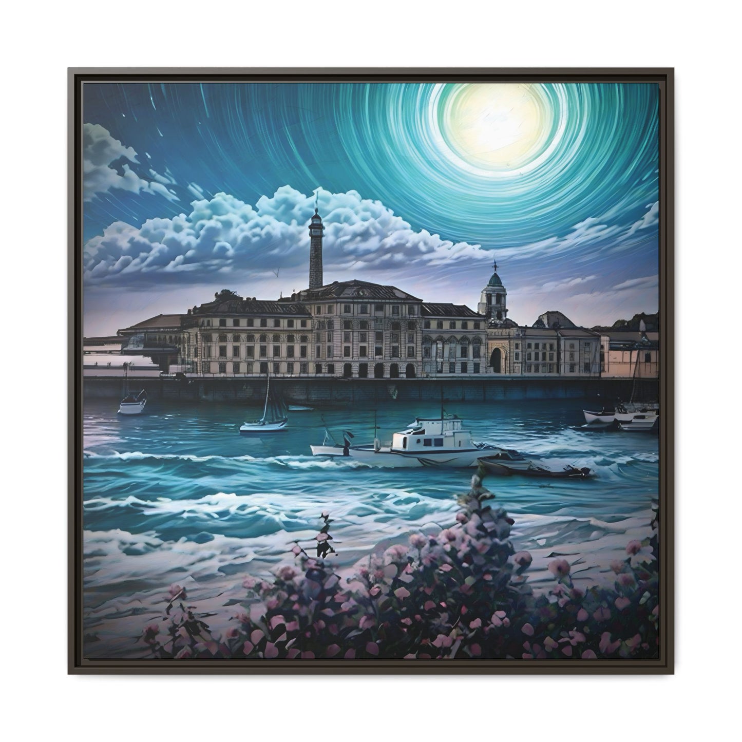 Tides of Time – Royal William Yard by Andrew McCarter - Canvas Print