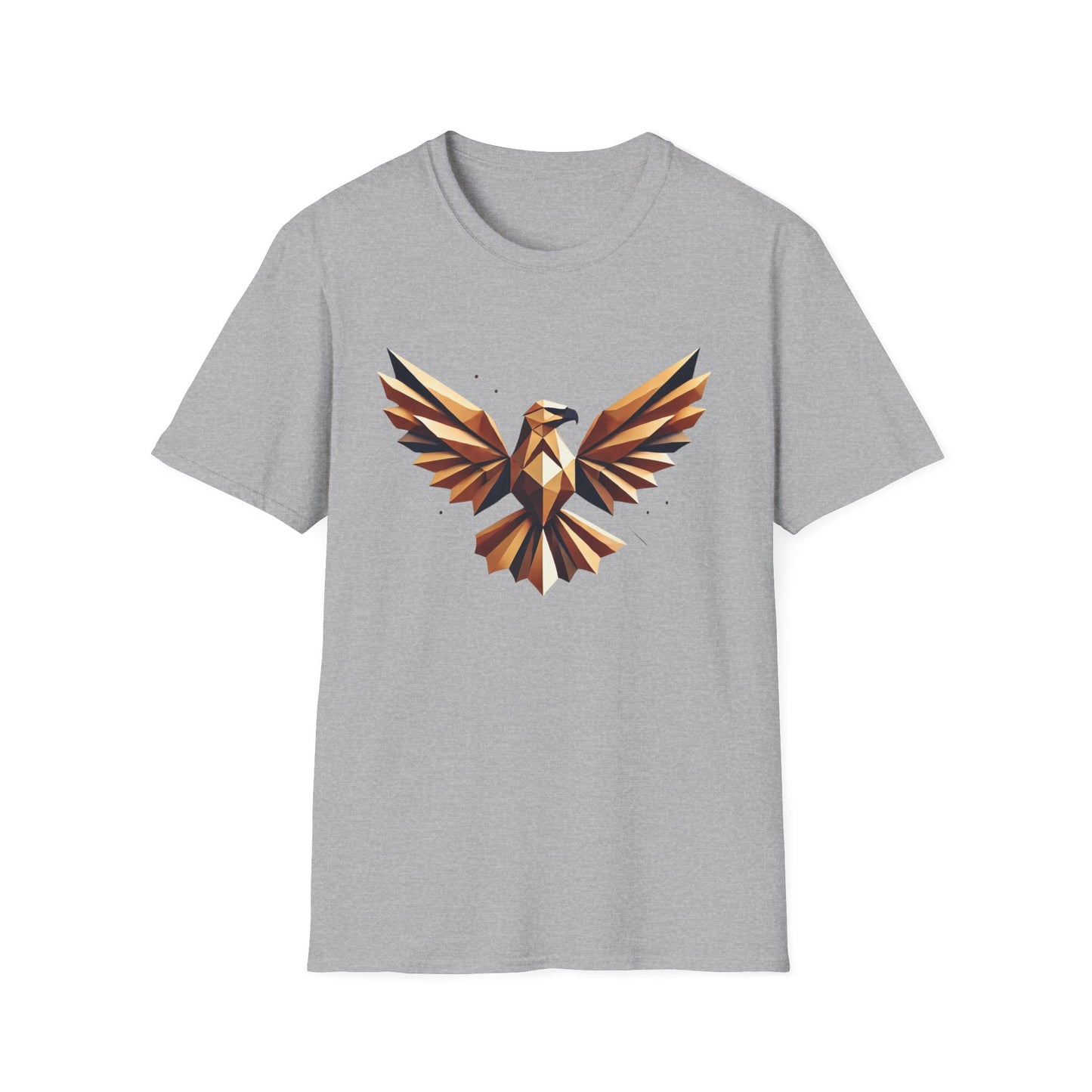 Phoenix Rise Unisex Softstyle T-Shirt - Bold Graphic Tee for Nature Lovers
