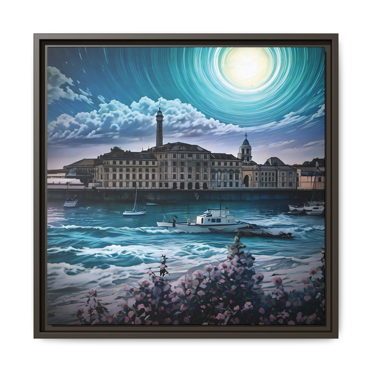 Tides of Time – Royal William Yard by Andrew McCarter - Canvas Print