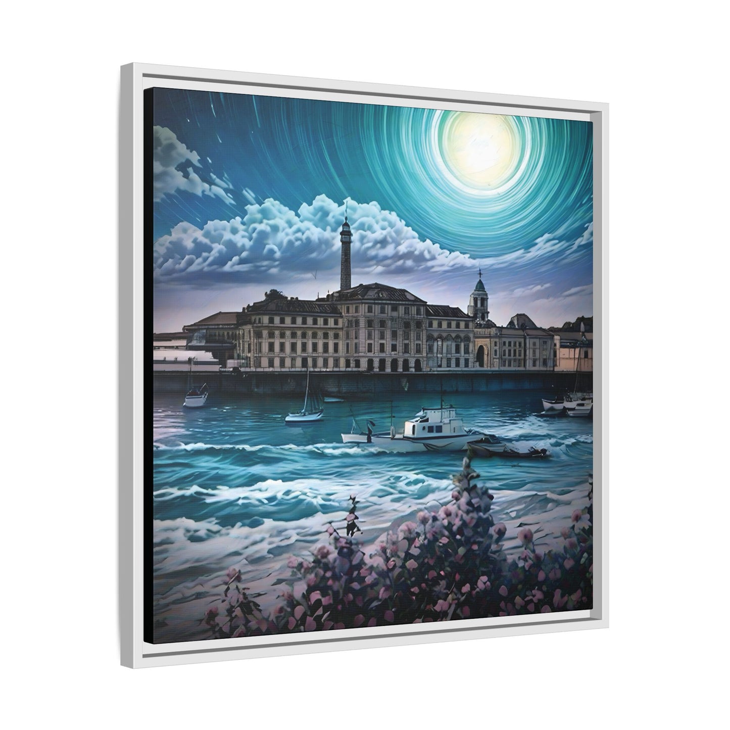Tides of Time – Royal William Yard by Andrew McCarter - Canvas Print