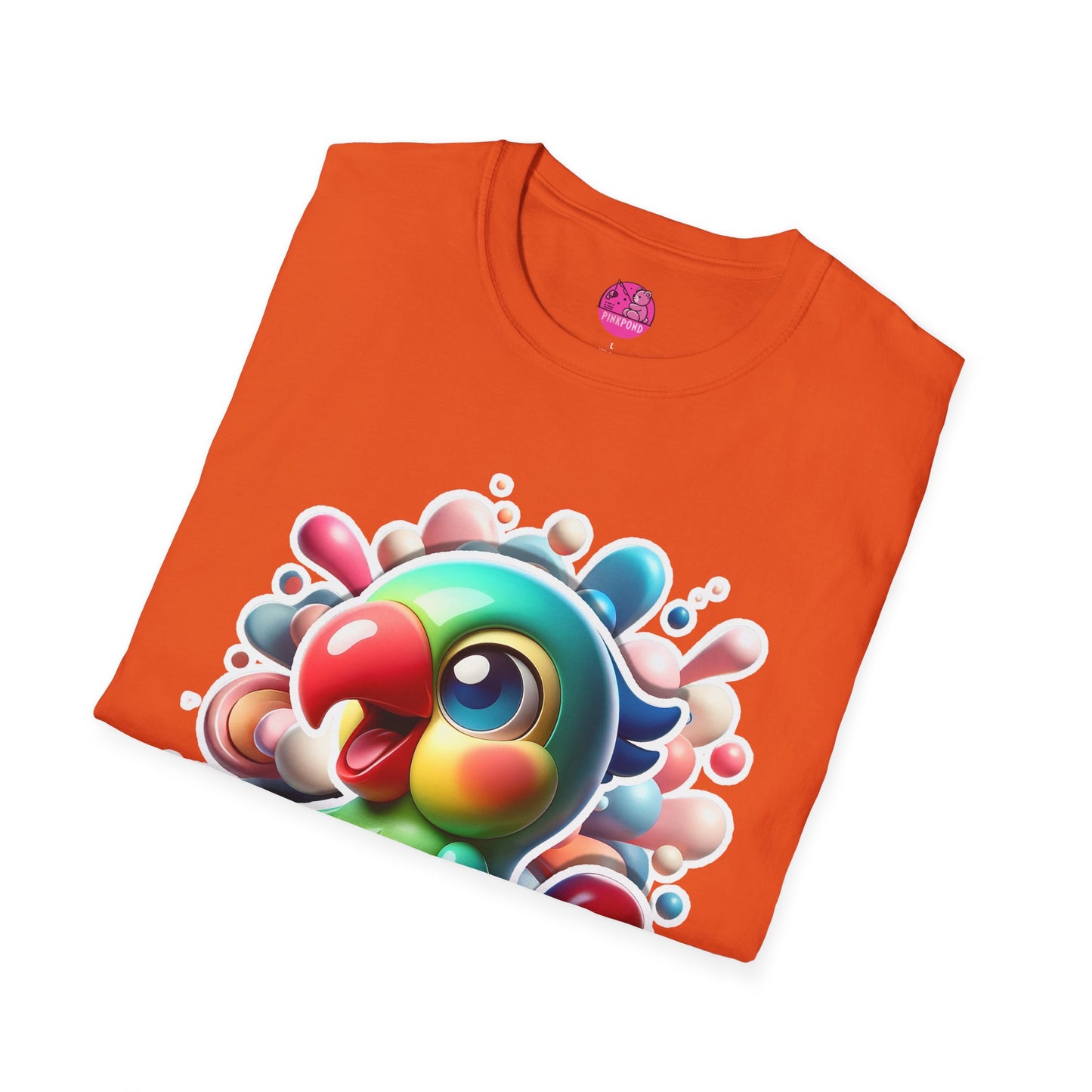 Penelope Parrot - Unisex Softstyle T-Shirt