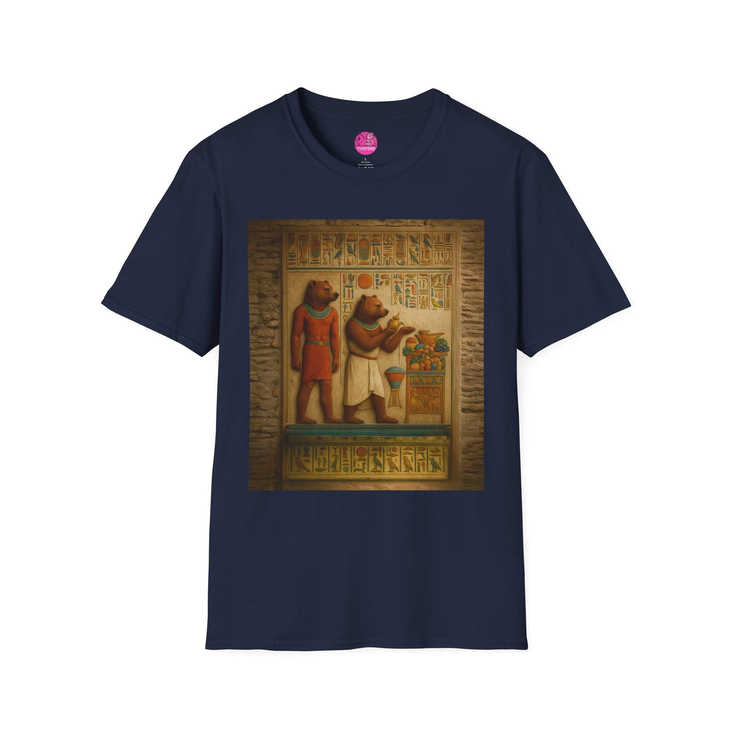 Bear Offering Softstyle Tee - PinkPond Heritage Collection