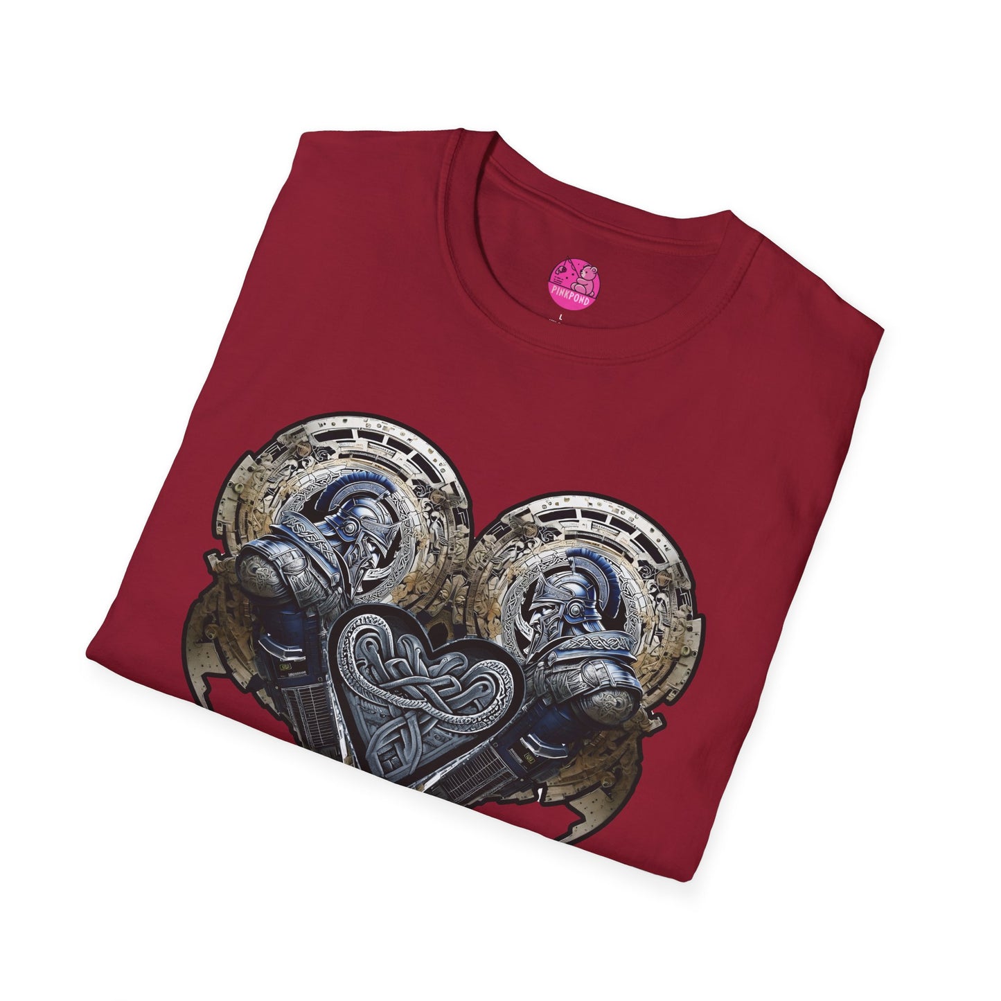 Cybernetic Trojan – Twin Guardians of the Heart T-shirt