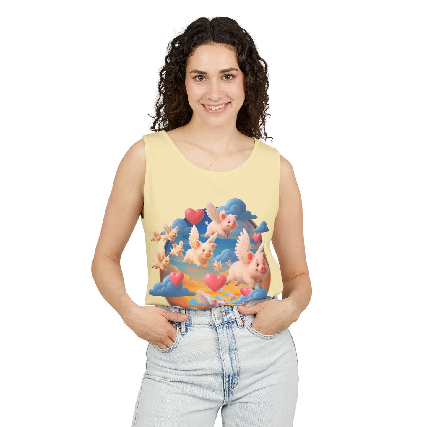 Pigs Might Fly Tank Top