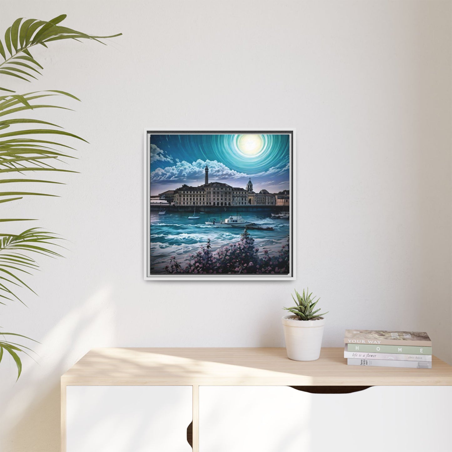 Tides of Time – Royal William Yard by Andrew McCarter - Canvas Print