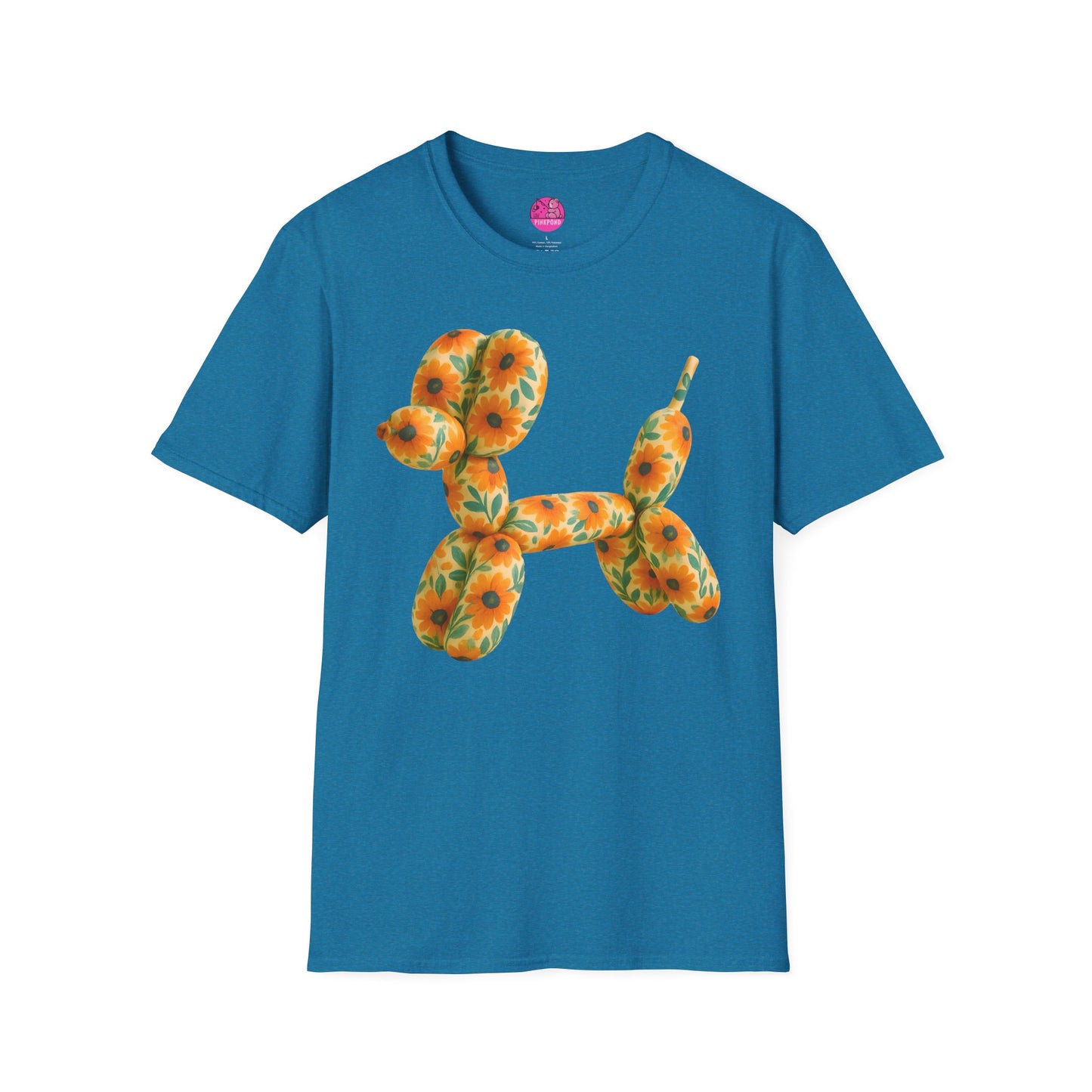 Sunflower Balloon Dog T-Shirt