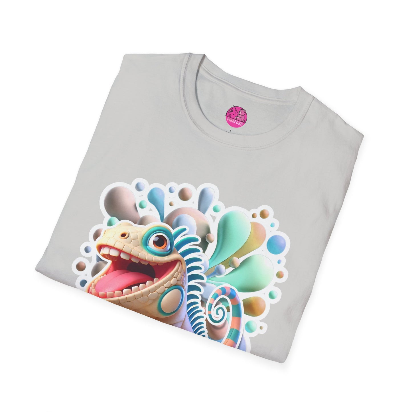 Iggy the Iguana T-Shirt โ The King of Cool! - Unisex Softstyle Tee