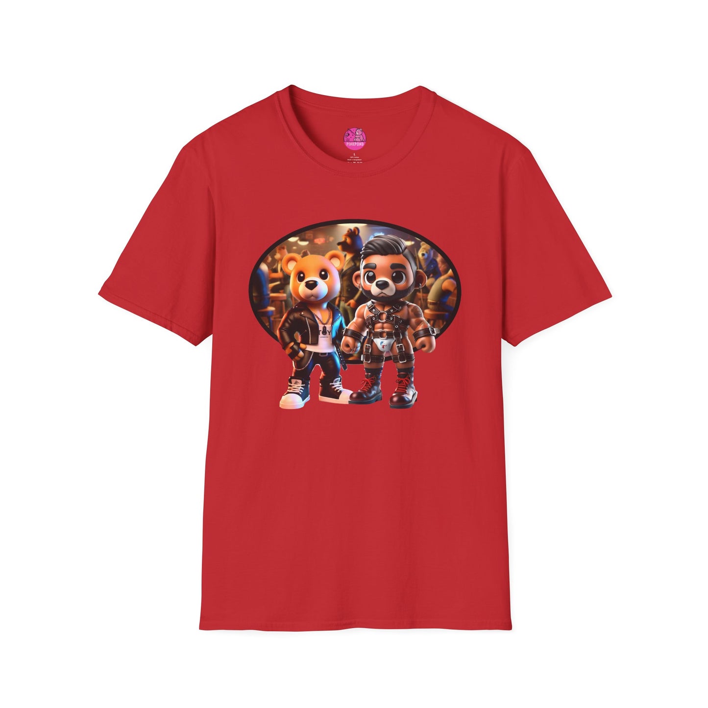 Unisex Graphic Tee - Bear Cubs on the Town LGBTQ+ Pride Shirt