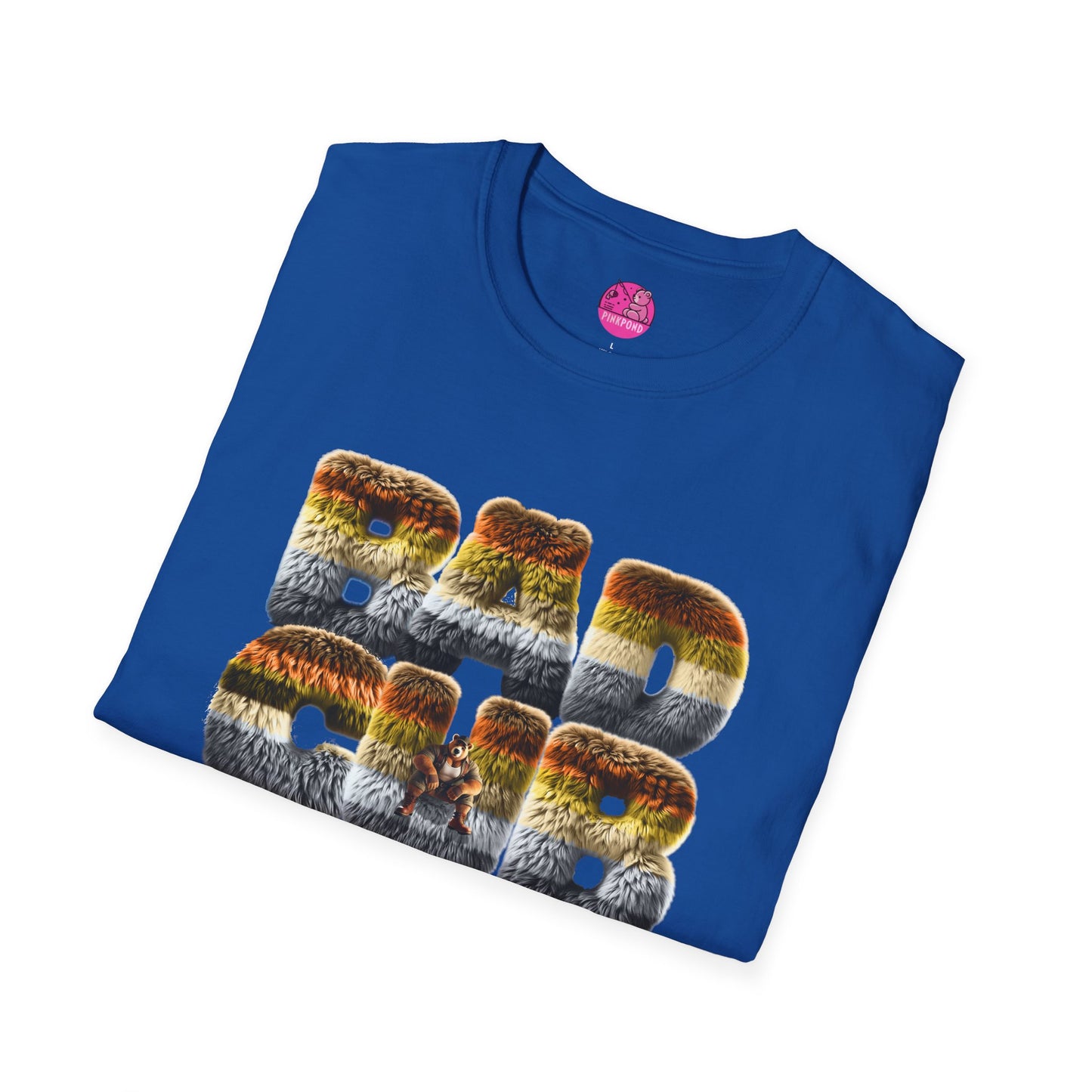 Pride Fur T-Shirt - Bad Cub Bear Pride Tee