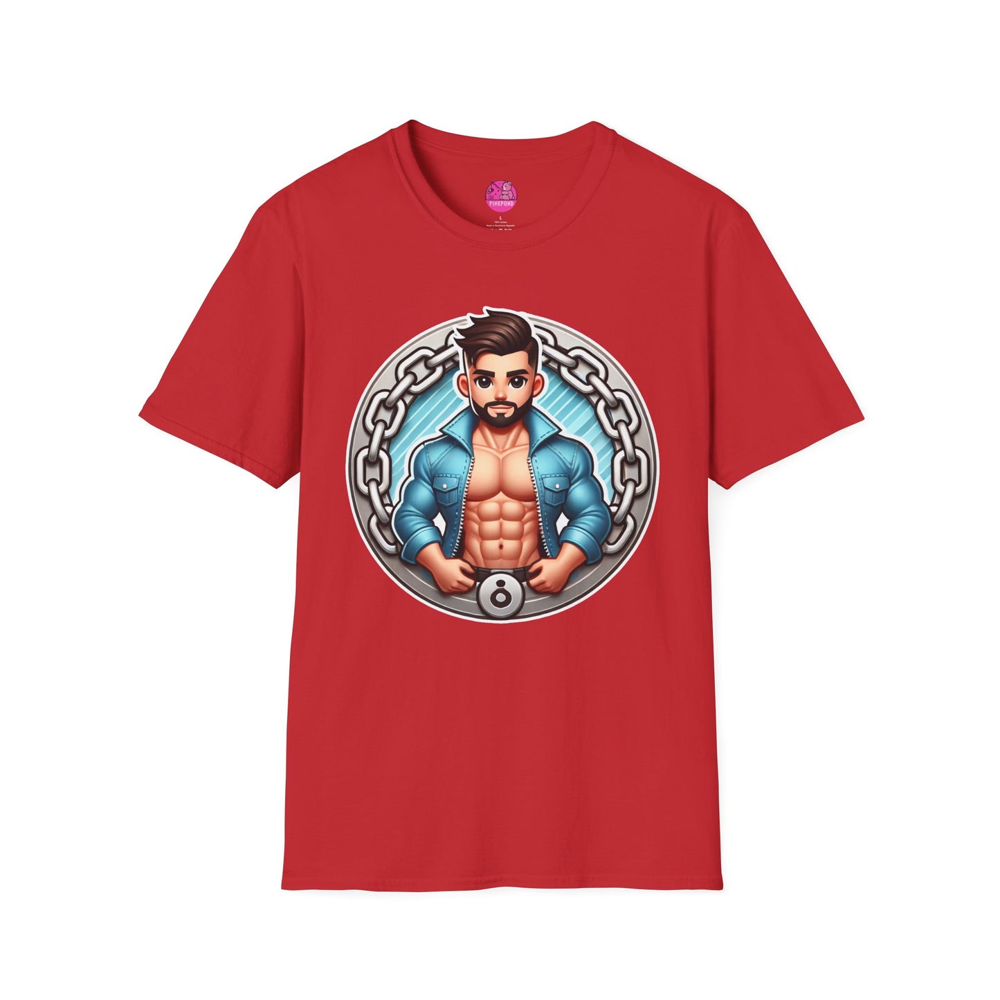 Retro Rebel Muscle Cub Graphic T-Shirt