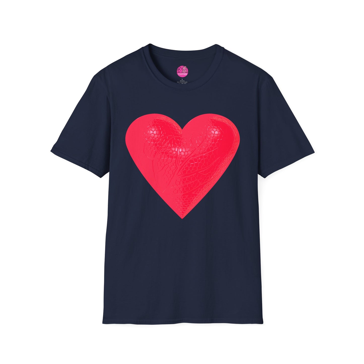 Heart Texture T-Shirt