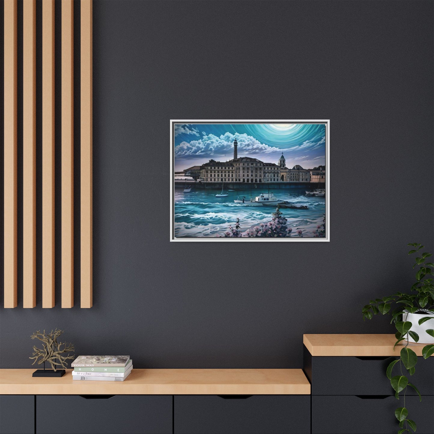 Tides of Time – Royal William Yard by Andrew McCarter - Canvas Print