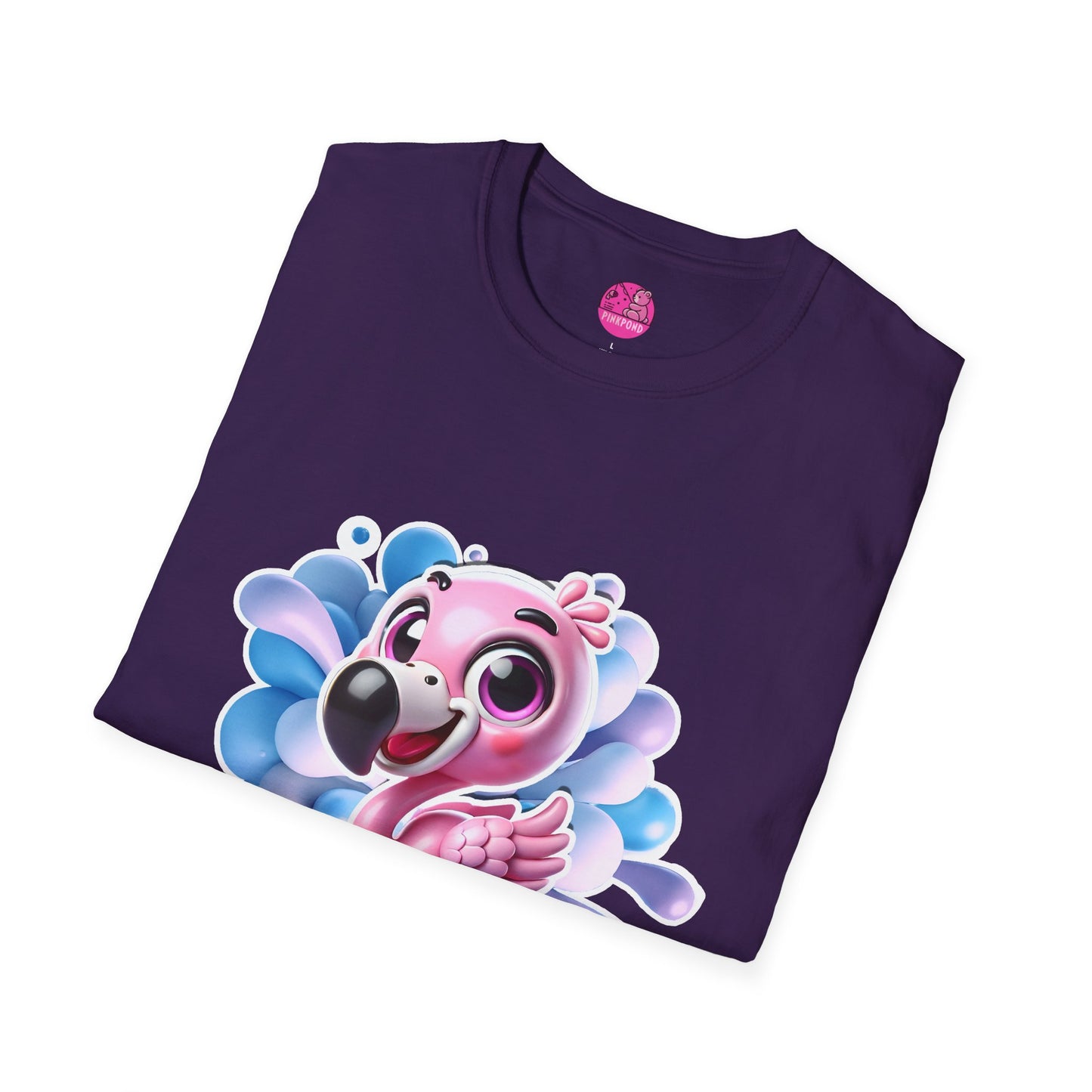 Fun and Colourful Fernando the Flamingo Unisex T-shirt
