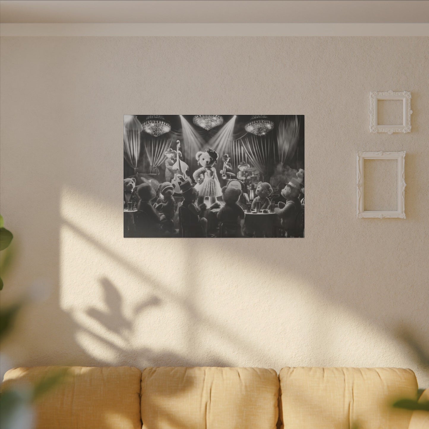 Delilah and the Bear Bottom Band by Andrew McCarter - Giclée Print Canvas