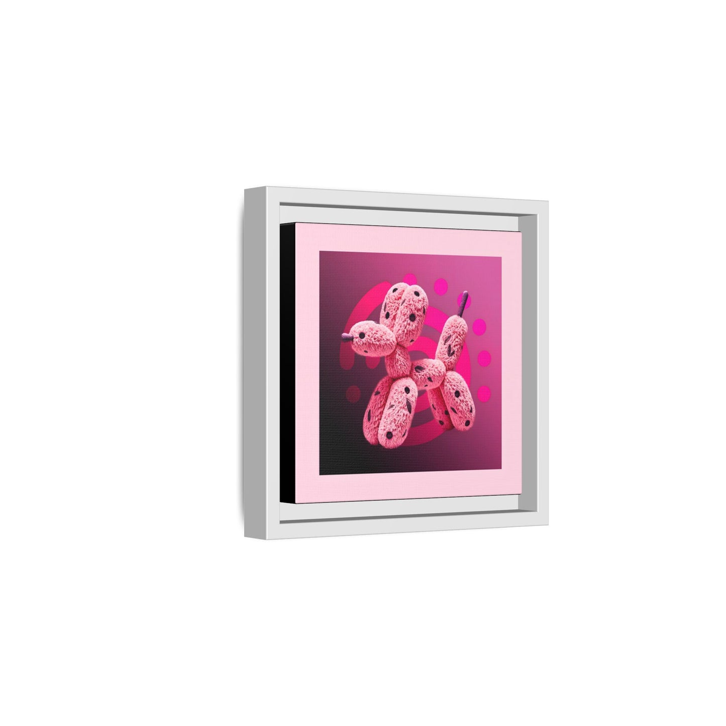 Canvas Art Print - Furry Balloon Dog