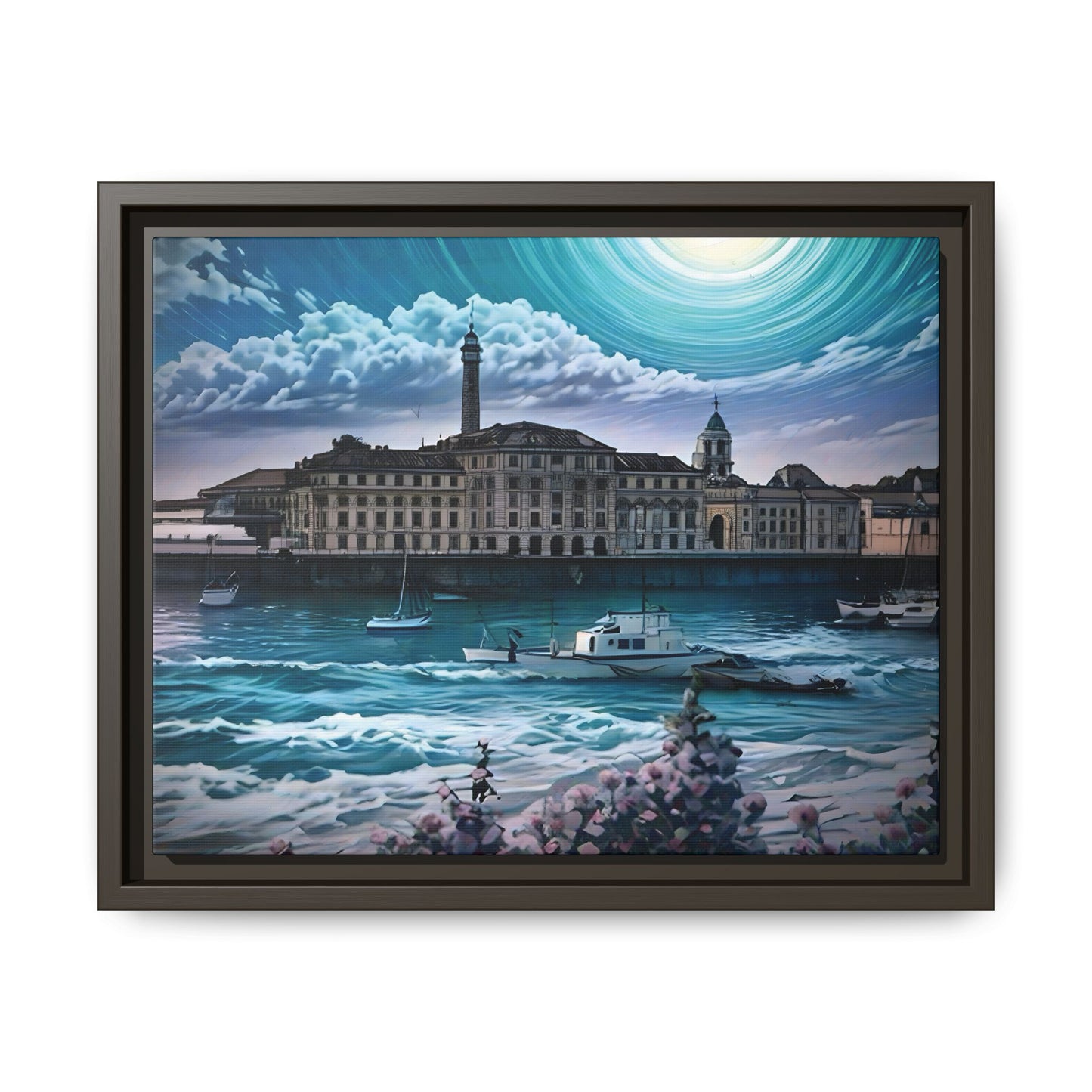 Tides of Time – Royal William Yard by Andrew McCarter - Canvas Print