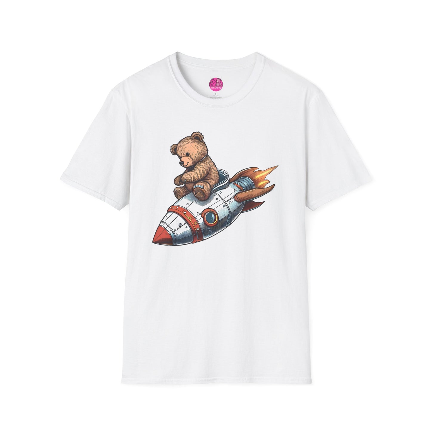 Rocket Bear Style 2 Unisex T-Shirt Design for Bear Fans