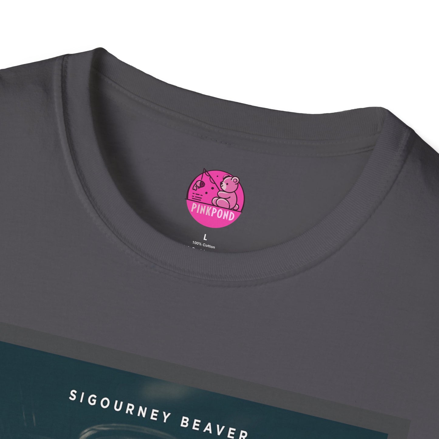Retro Noir Alien Parody Sci-Fi T-Shirt Featuring Sigourney Beaver