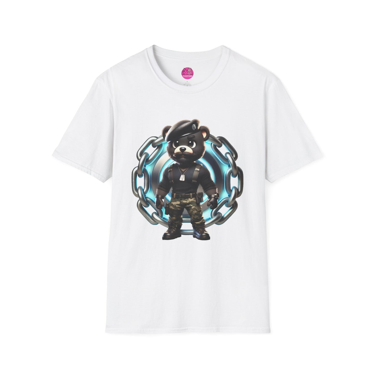 Colin the Combat Bear T-Shirt – Bold, Tactical, and Unstoppable