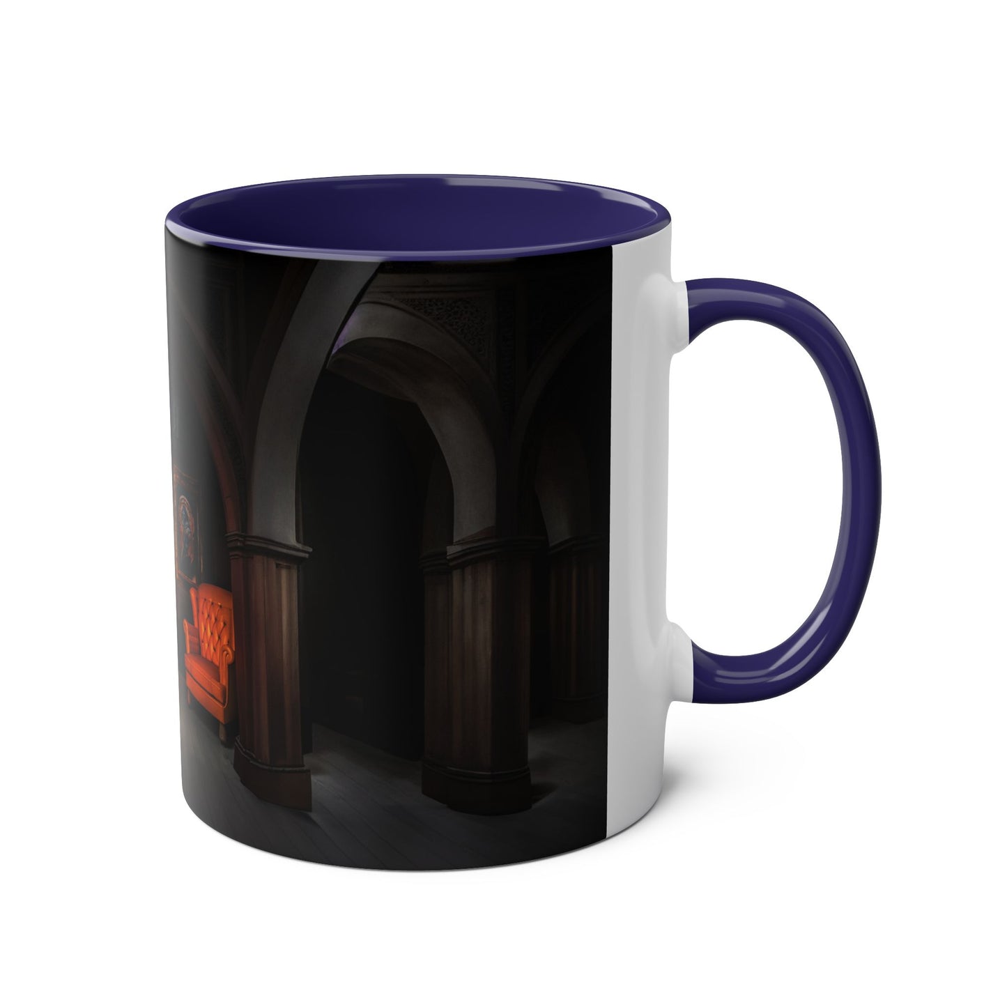 Two-Tone Coffee Mug - Choice of Thrones Mug for Power & Style