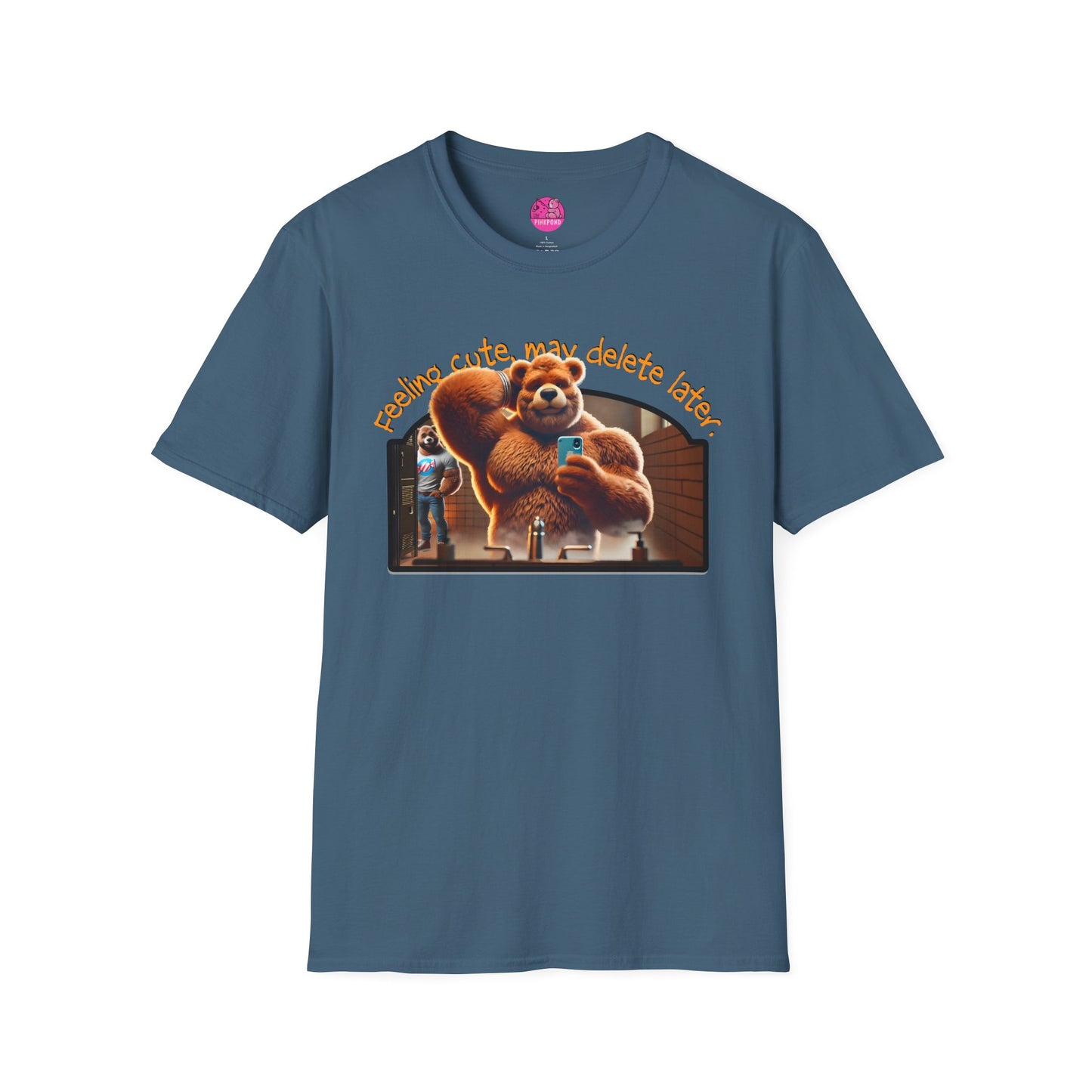 Feeling Cute Bear Selfie T-Shirt