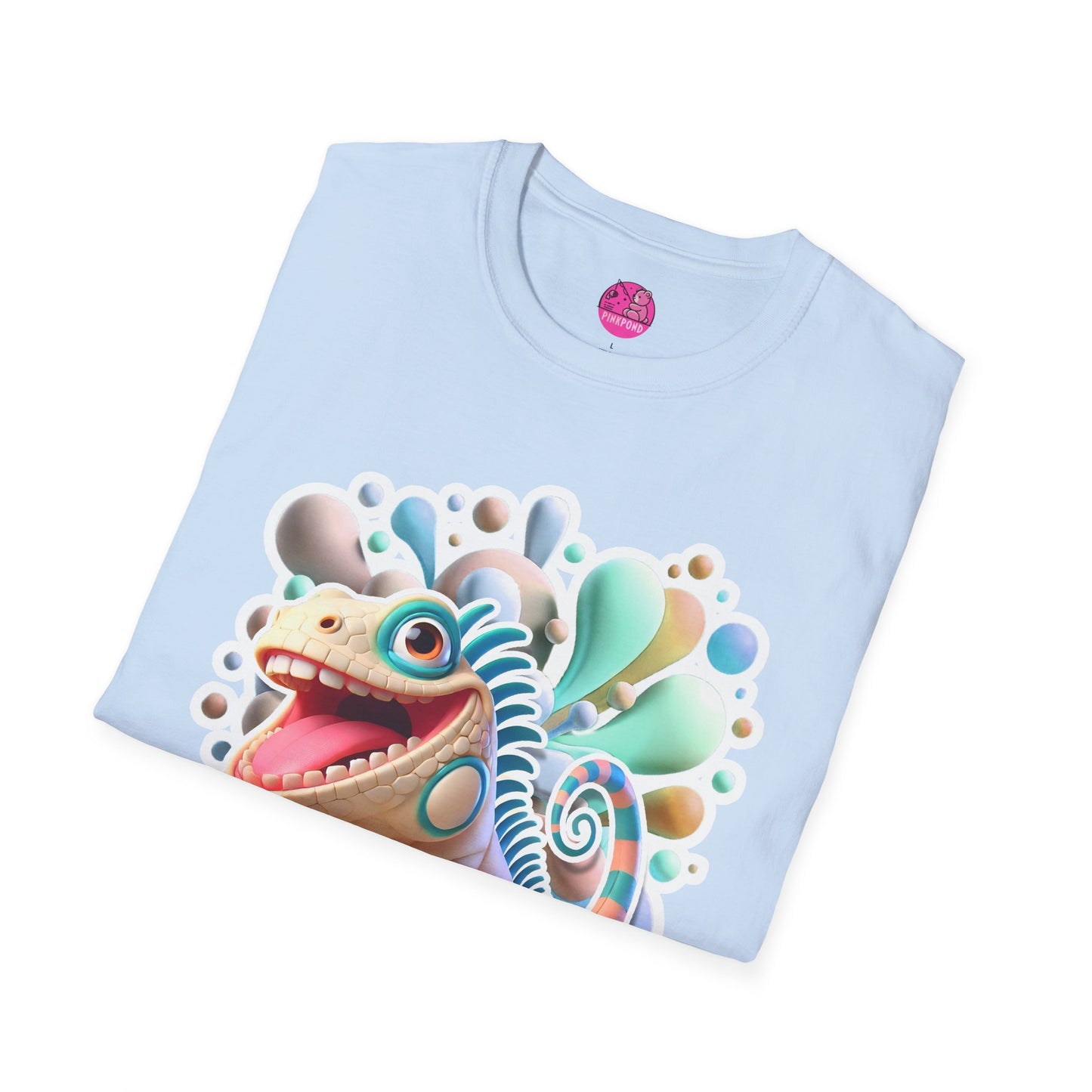 Iggy the Iguana T-Shirt โ The King of Cool! - Unisex Softstyle Tee