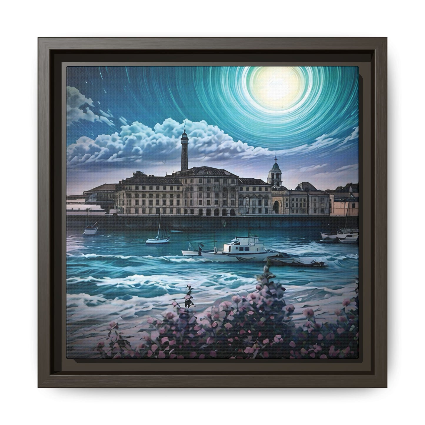 Tides of Time – Royal William Yard by Andrew McCarter - Canvas Print