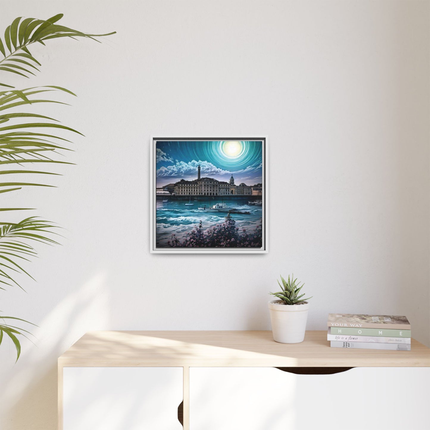 Tides of Time – Royal William Yard by Andrew McCarter - Canvas Print