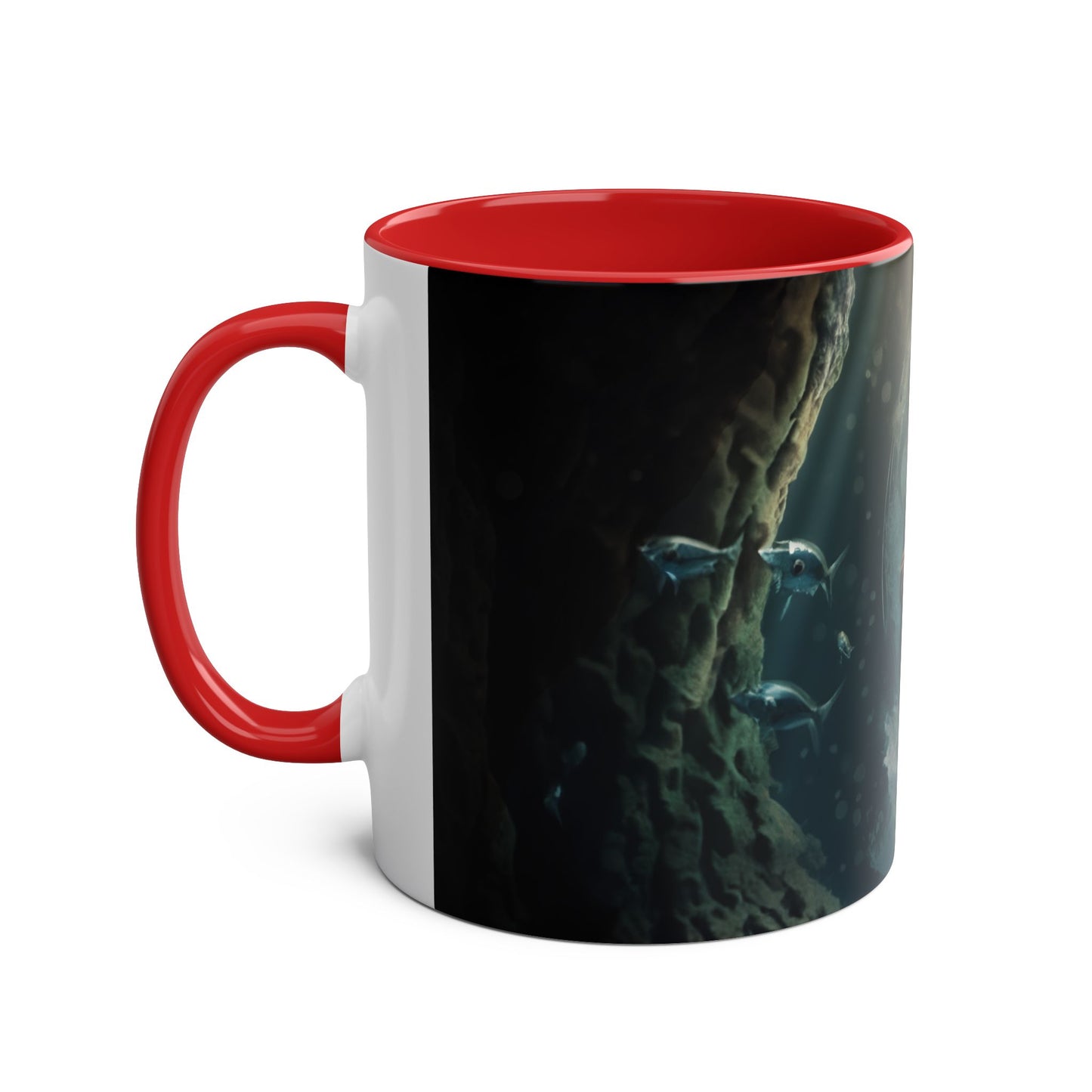 Mug: The Ocean's Legacy Mythical Mermen Design 11oz