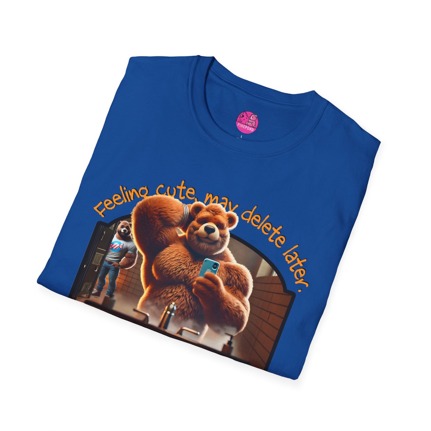 Feeling Cute Bear Selfie T-Shirt