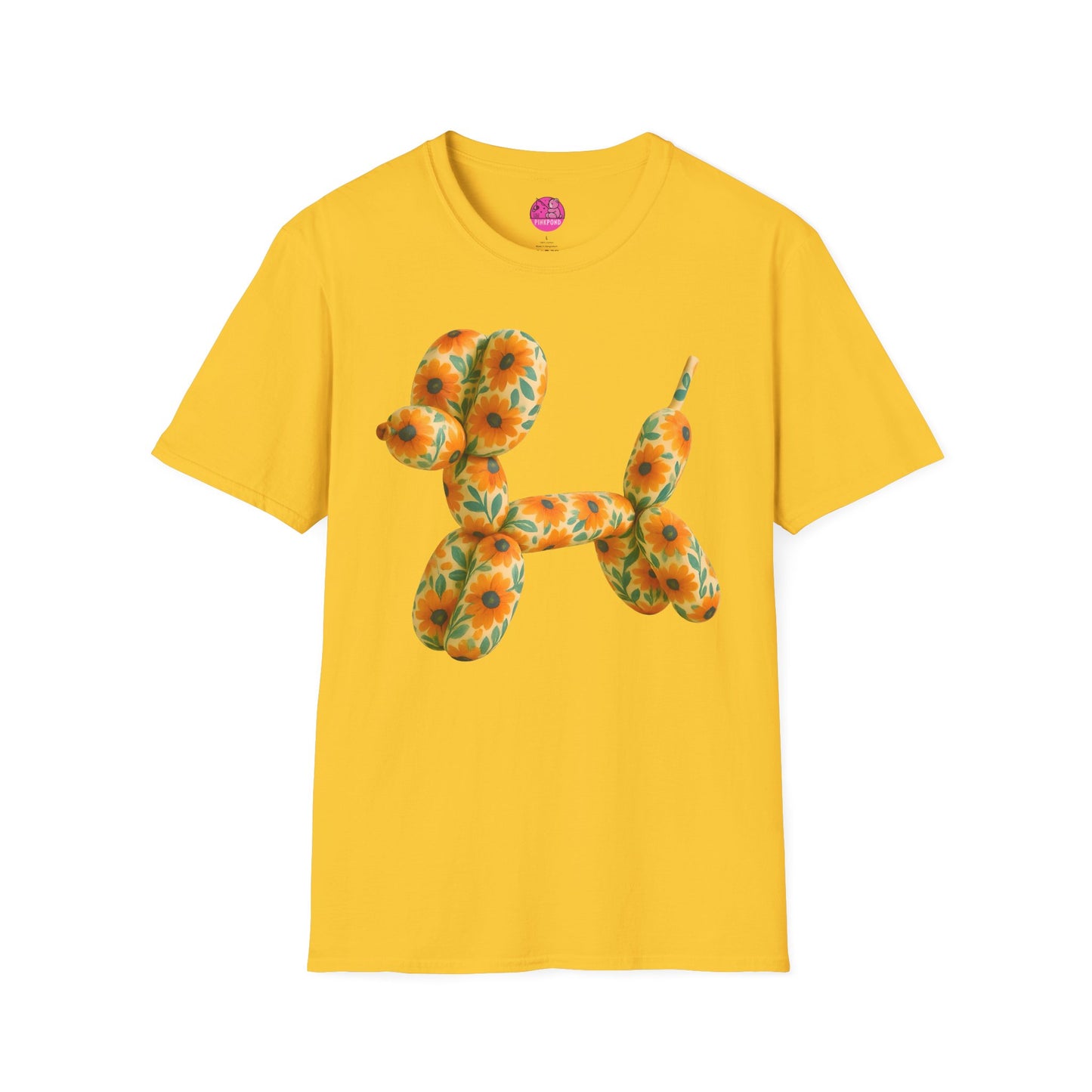 Sunflower Balloon Dog T-Shirt