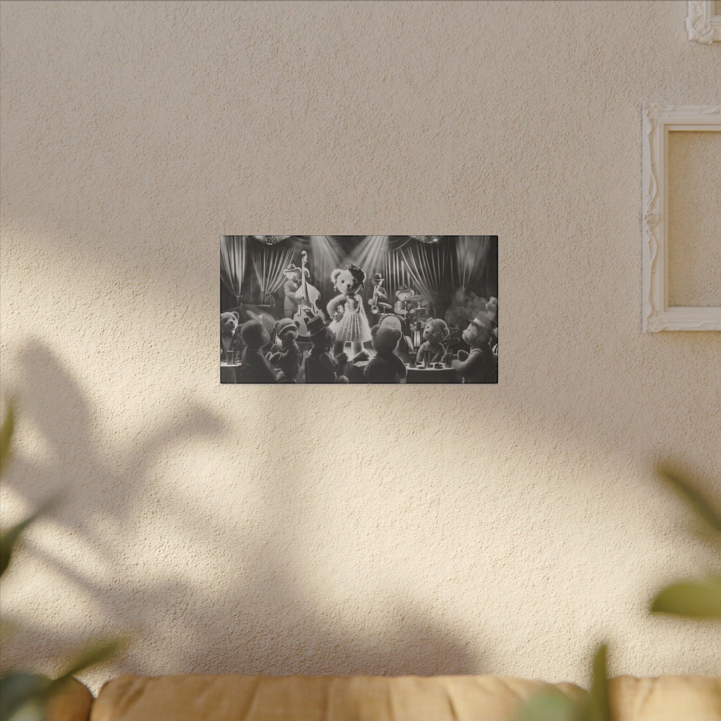 Delilah and the Bear Bottom Band by Andrew McCarter - Giclée Print Canvas