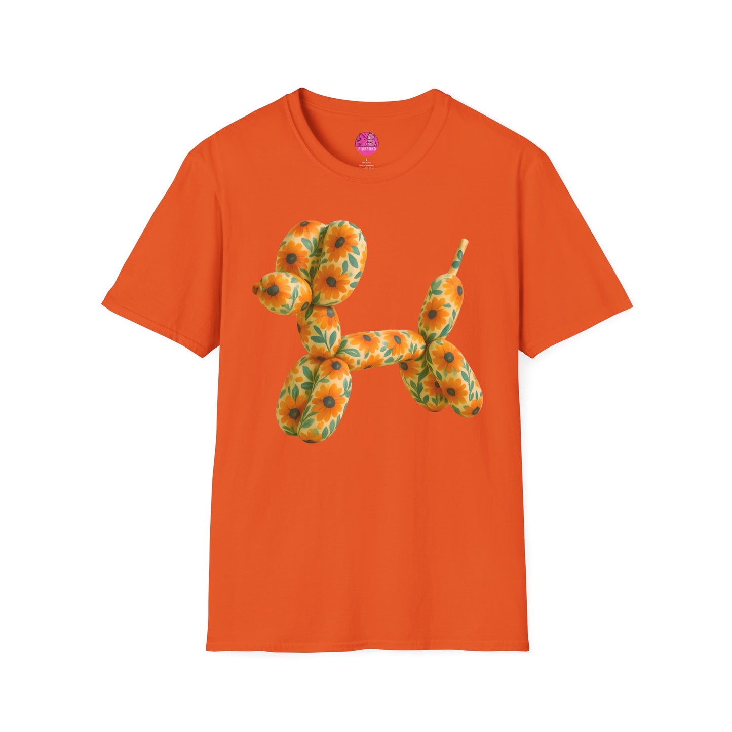 Sunflower Balloon Dog T-Shirt