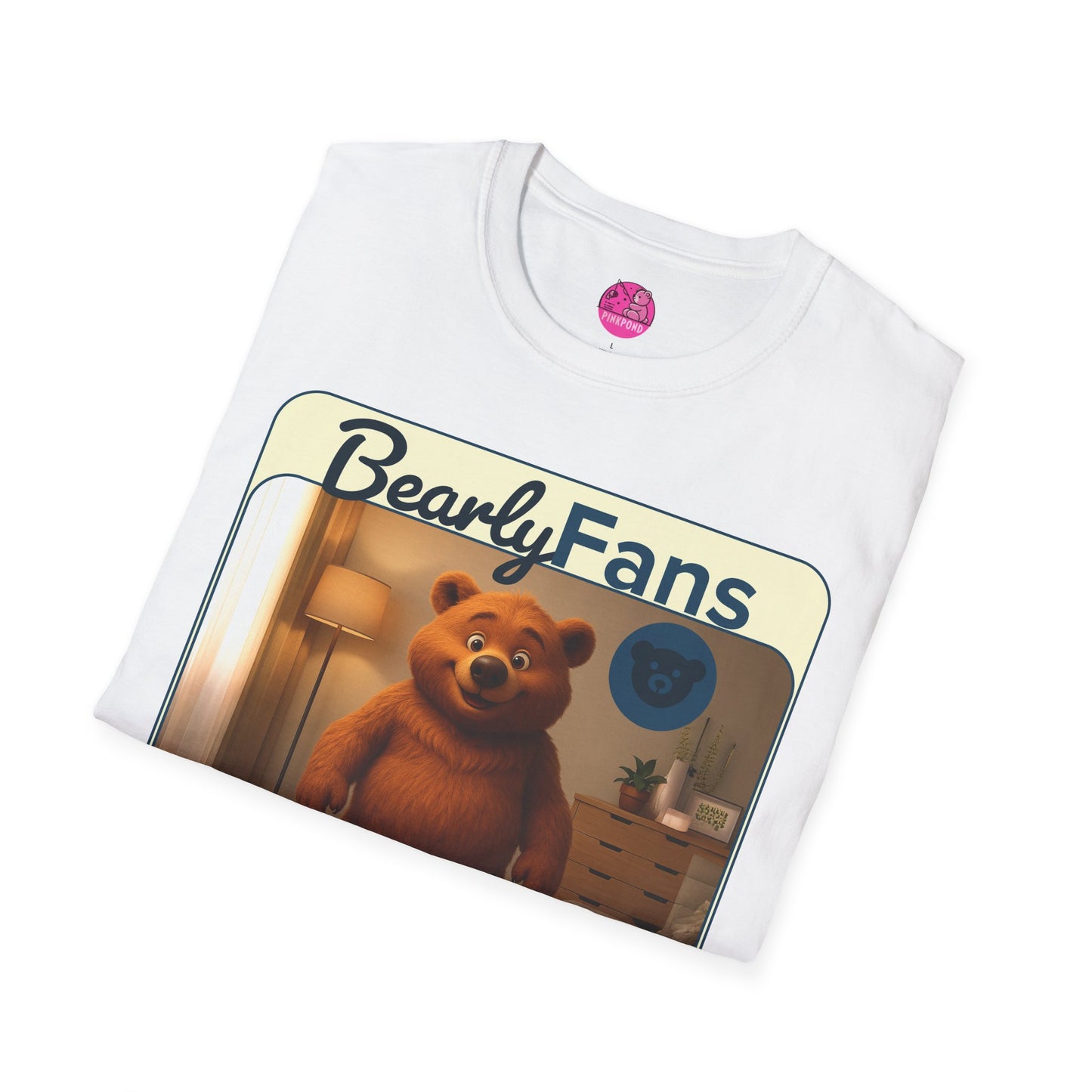 PinkPond Bearly Fans Saucy Bear Tee