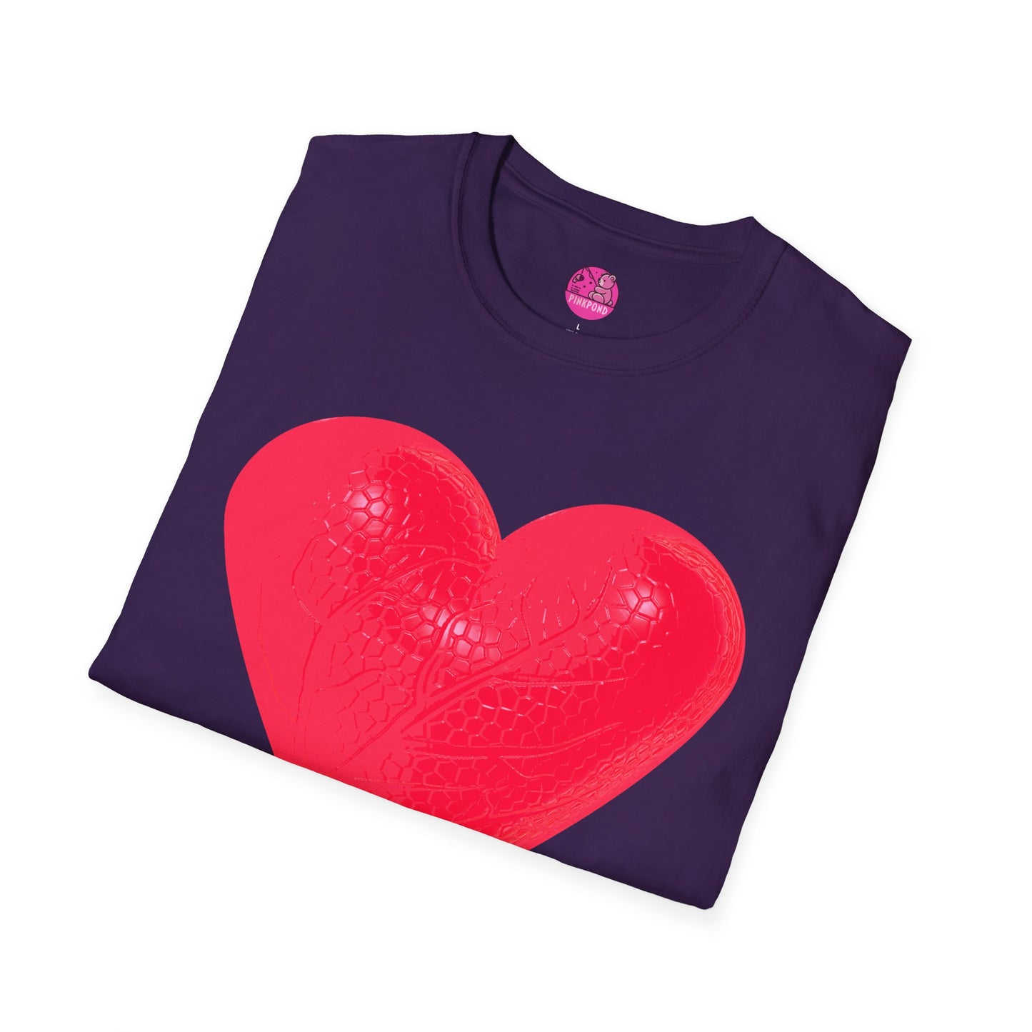 Heart Texture T-Shirt