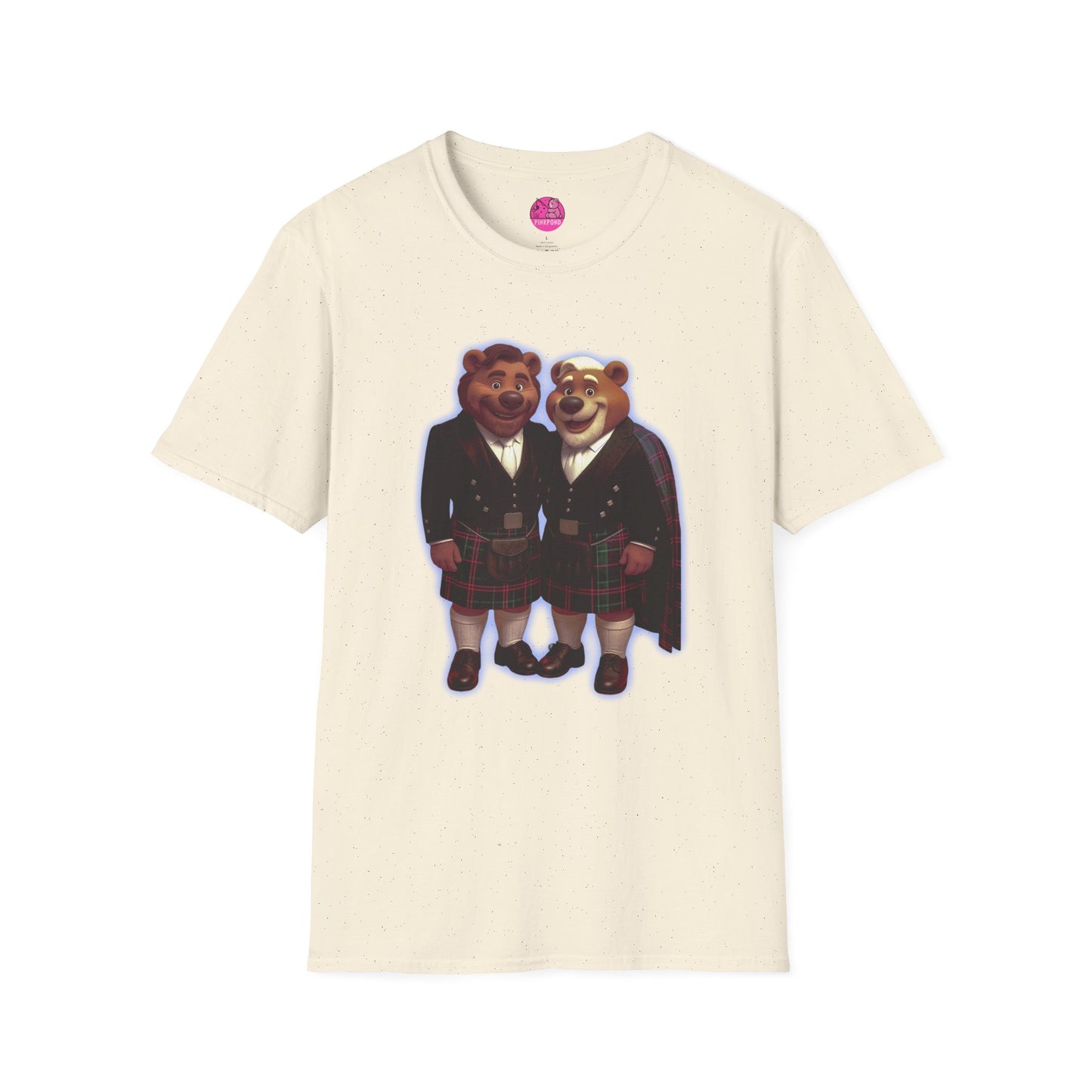The Happy Bear Couple T-Shirt - Cheeky Edition, Love and Laughter Apparel